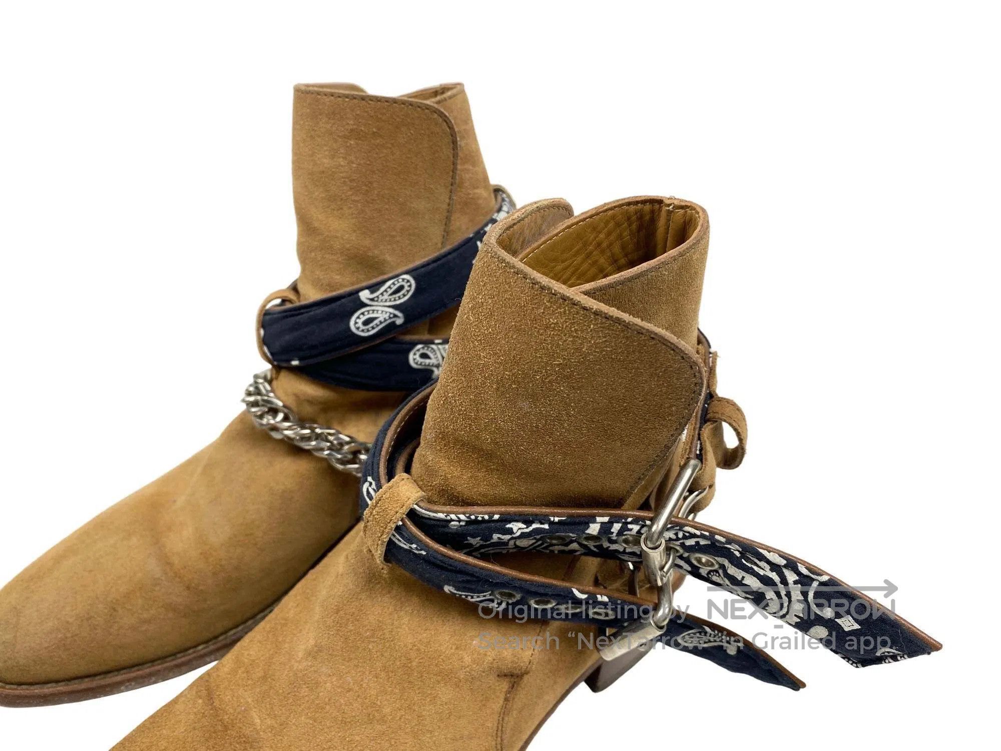 Amiri AMIRI Cassava Flower Chain Chelsea Boots Size US 8 / EU 41 - 4 Thumbnail