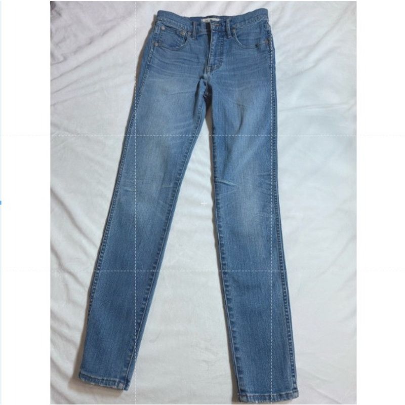 Madewell Madewell 10" High Riser Skinny Skinny Womens Jeans Size 26 Size 26" / US 2 / IT 38 - 1 Thumbnail