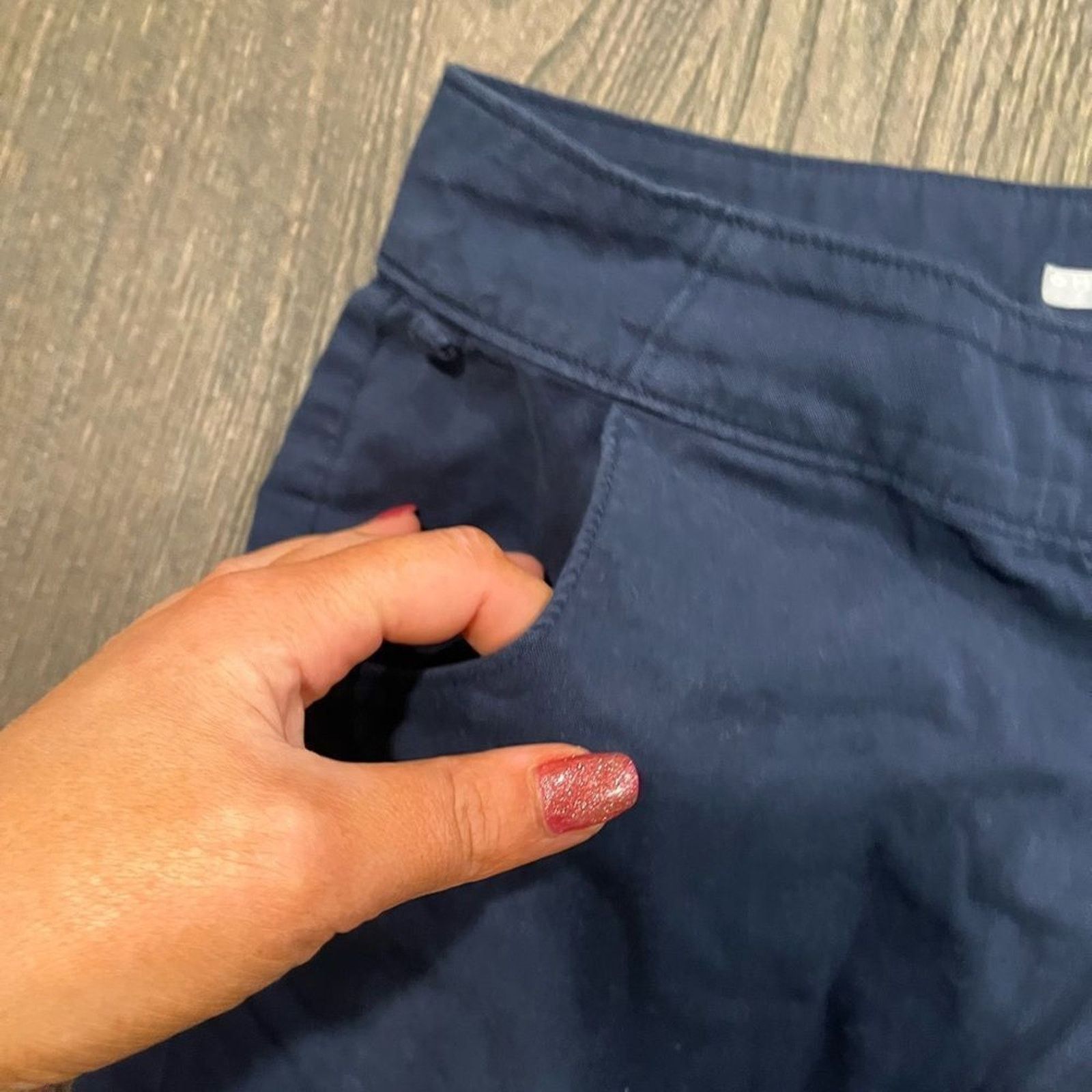 Columbia Columbia Omni-Shade Navy Blue Bermuda Shorts Size M Size 26" / US 2 / IT 38 - 2 Thumbnail