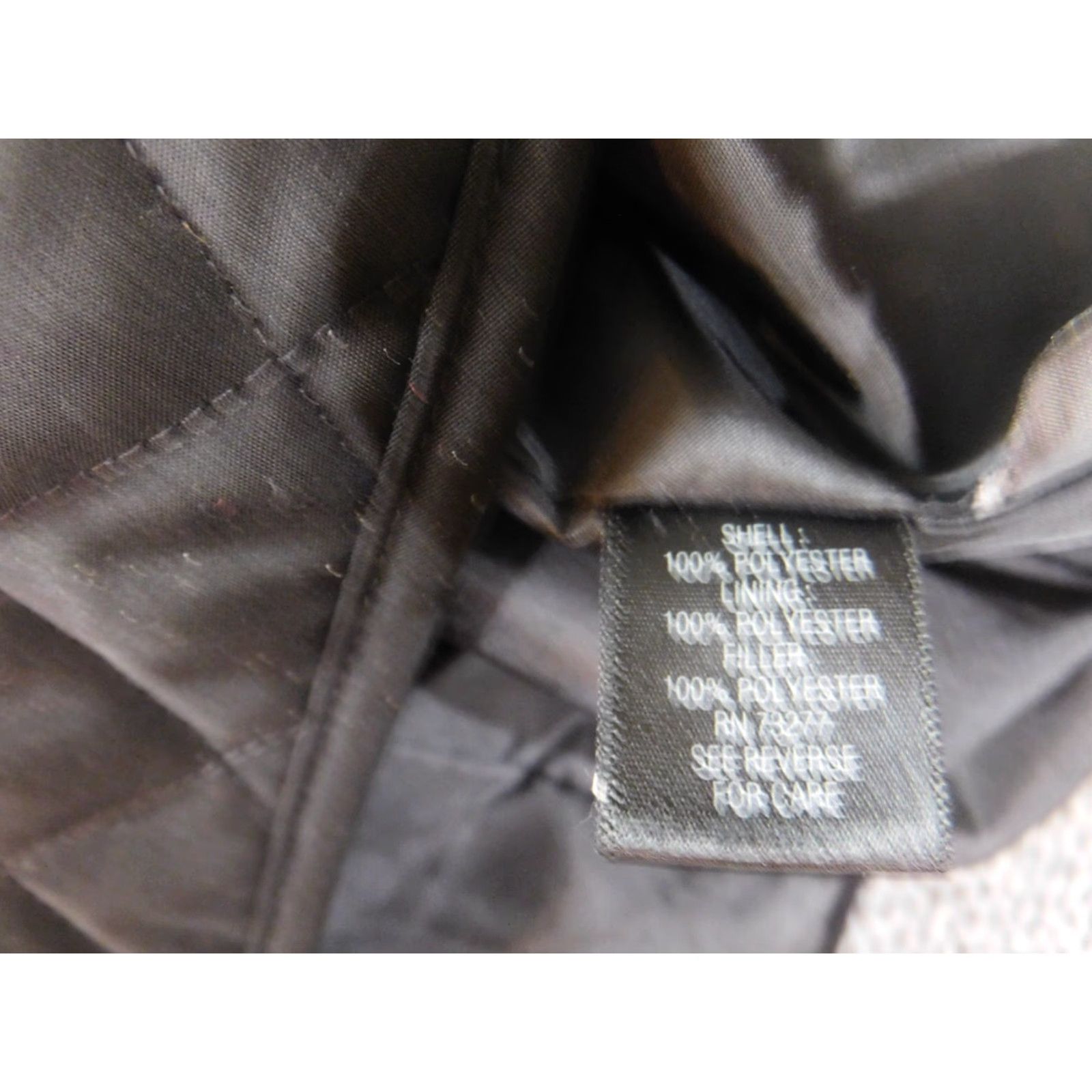 Croft & Barrow Croft & Barrow Womens Jacket Medium Black Trench Coat Casual Long Sleeve Mid-Length Solid Vest? Size M / US 6-8 / IT 42-44 - 7 Thumbnail