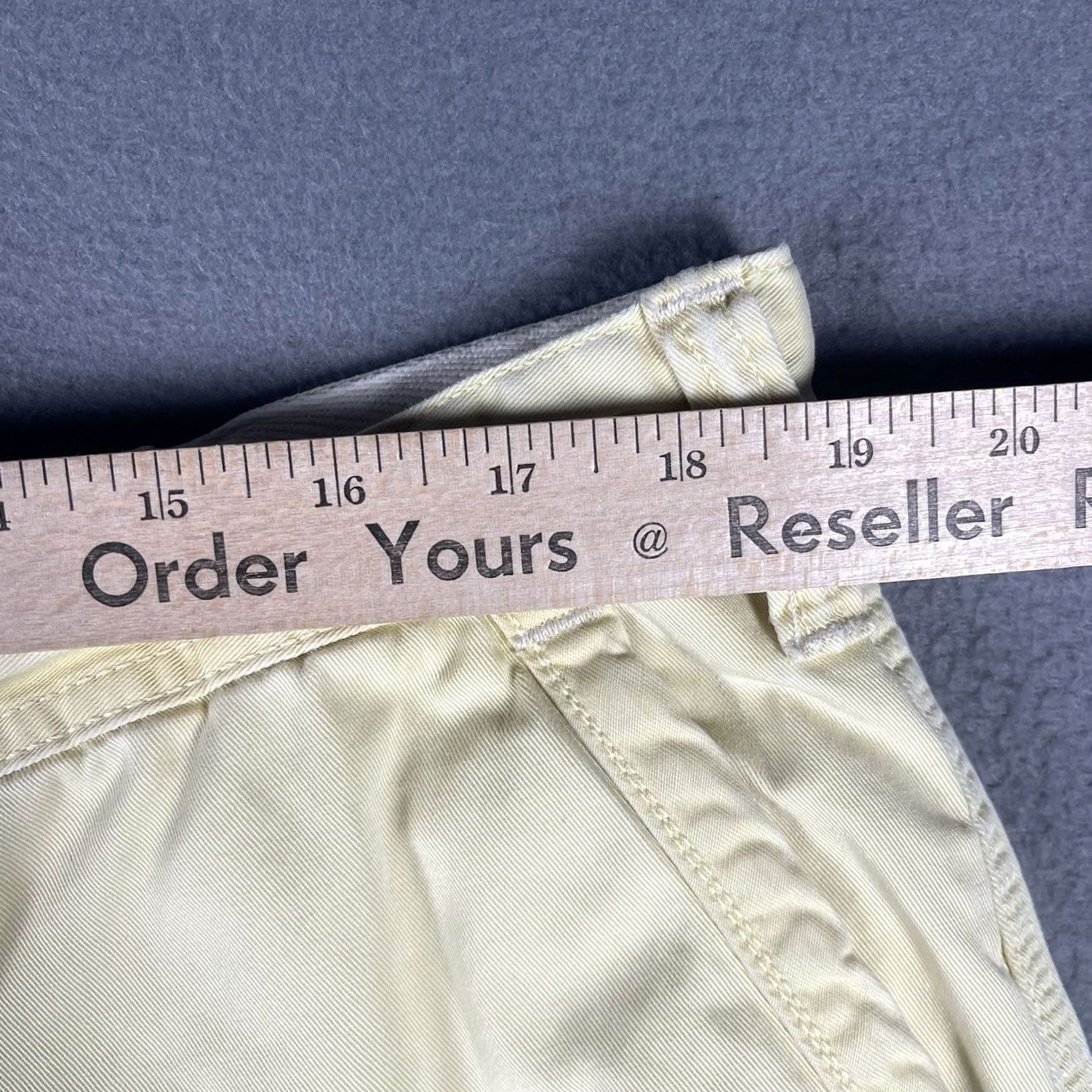 Polo Ralph Lauren Polo Ralph Lauren Men's Yellow Cotton Shorts Size 38 Drawstrings Preppy Vacation Size US M / EU 48-50 / 2 - 6 Thumbnail
