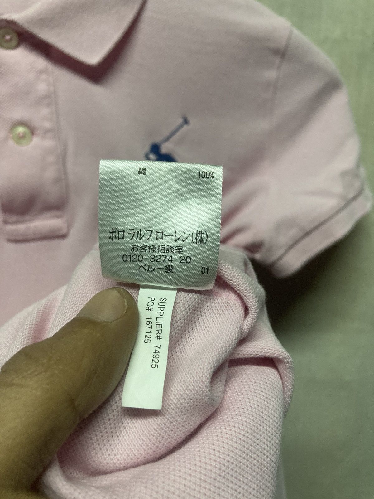 Polo Ralph Lauren Ralph Lauren Big Pony Pink Polo Shirt Size L / US 10 / IT 46 - 6 Thumbnail