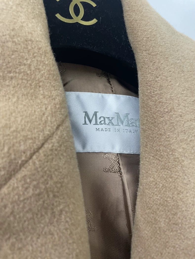 Max Mara Max Mara Solid midi double-breasted tunic coat Size M / US 6-8 / IT 42-44 - 3 Thumbnail