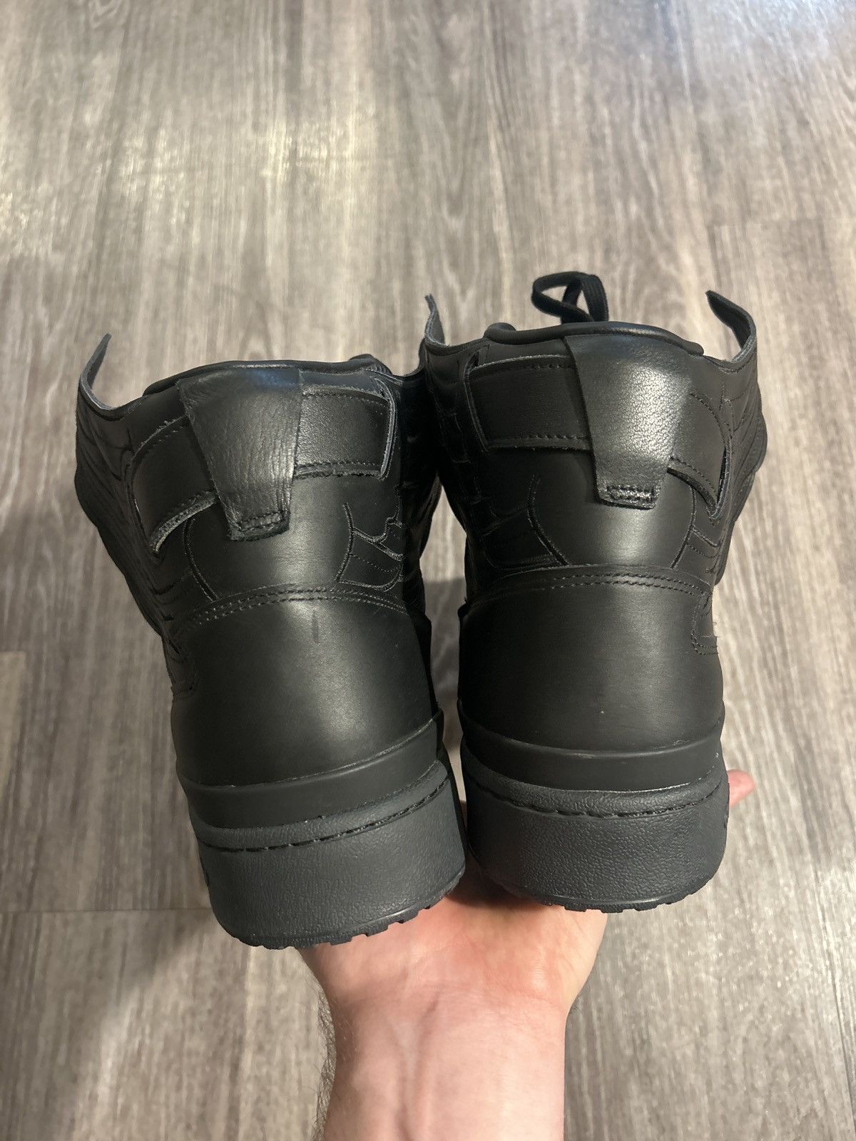 Adidas × Jeremy Scott Adidas x Jeremy Scott Forum Hi Wings 4.0 Black RARE SIZE 15 Size US 15 / EU 48 - 7 Thumbnail