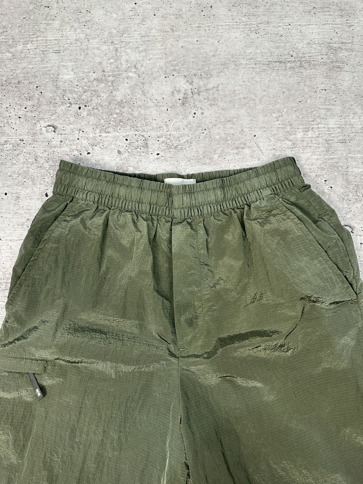 Wood Wood WOOD WOOD Ollie Nylon Shorts Size S Olive Army Tech Utility Size US 30 / EU 46 - 5 Thumbnail