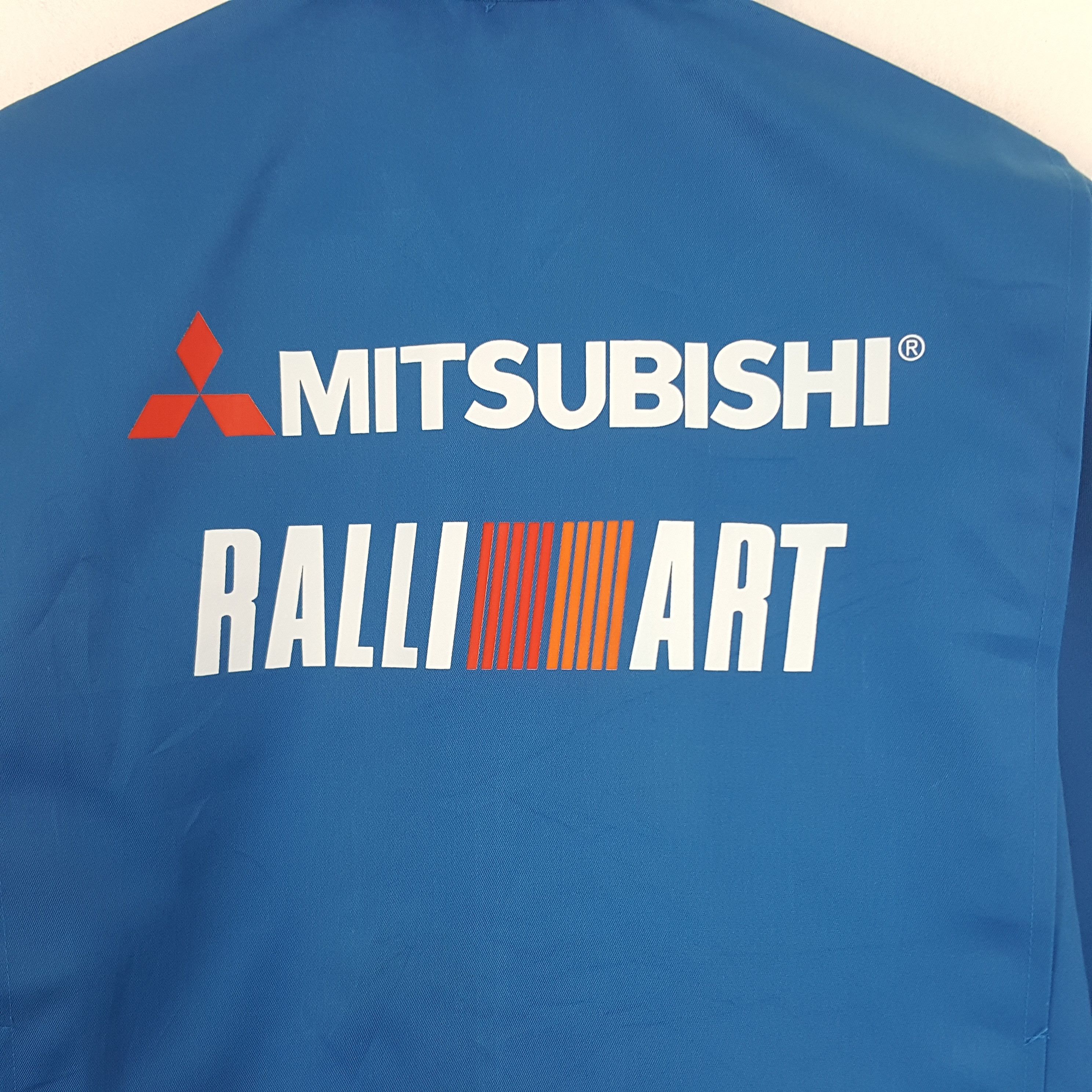 Japanese Brand × Vintage Vintage Mitsubishi Ralli Art Custom Art Worker Japan Jacket Size US S / EU 44-46 / 1 - 2 Thumbnail
