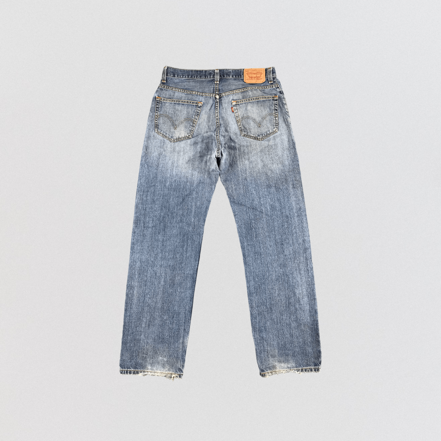 Levi's × Vintage Vintage 90s Blue Wash Levis 559 Jeans-JM1687 Size US 34 / EU 50 - 2 Thumbnail