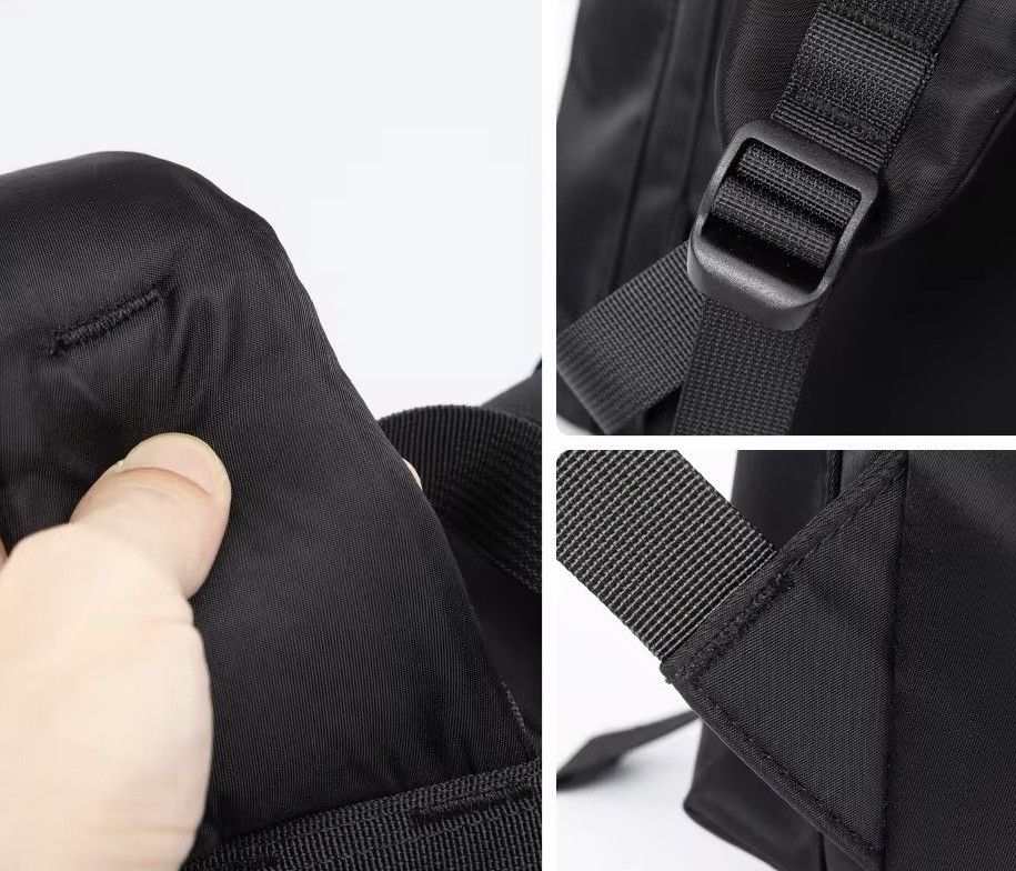 Other Capacity Outdoor Waterproof Black Backpack Size ONE SIZE - 5 Thumbnail