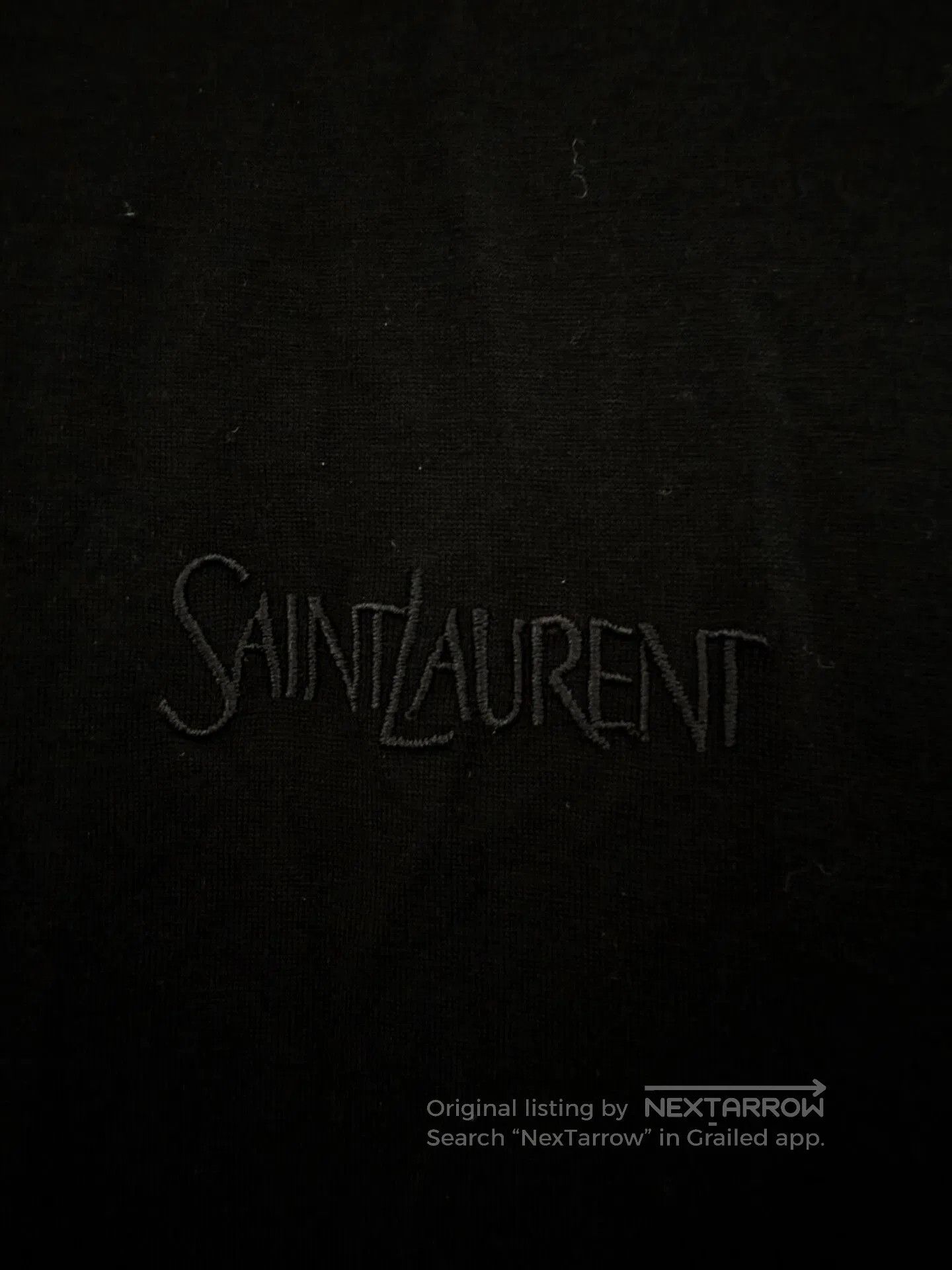 Saint Laurent Paris Saint Laurent Black Short Sleeve Tee. Size US L / EU 52-54 / 3 - 1 Thumbnail