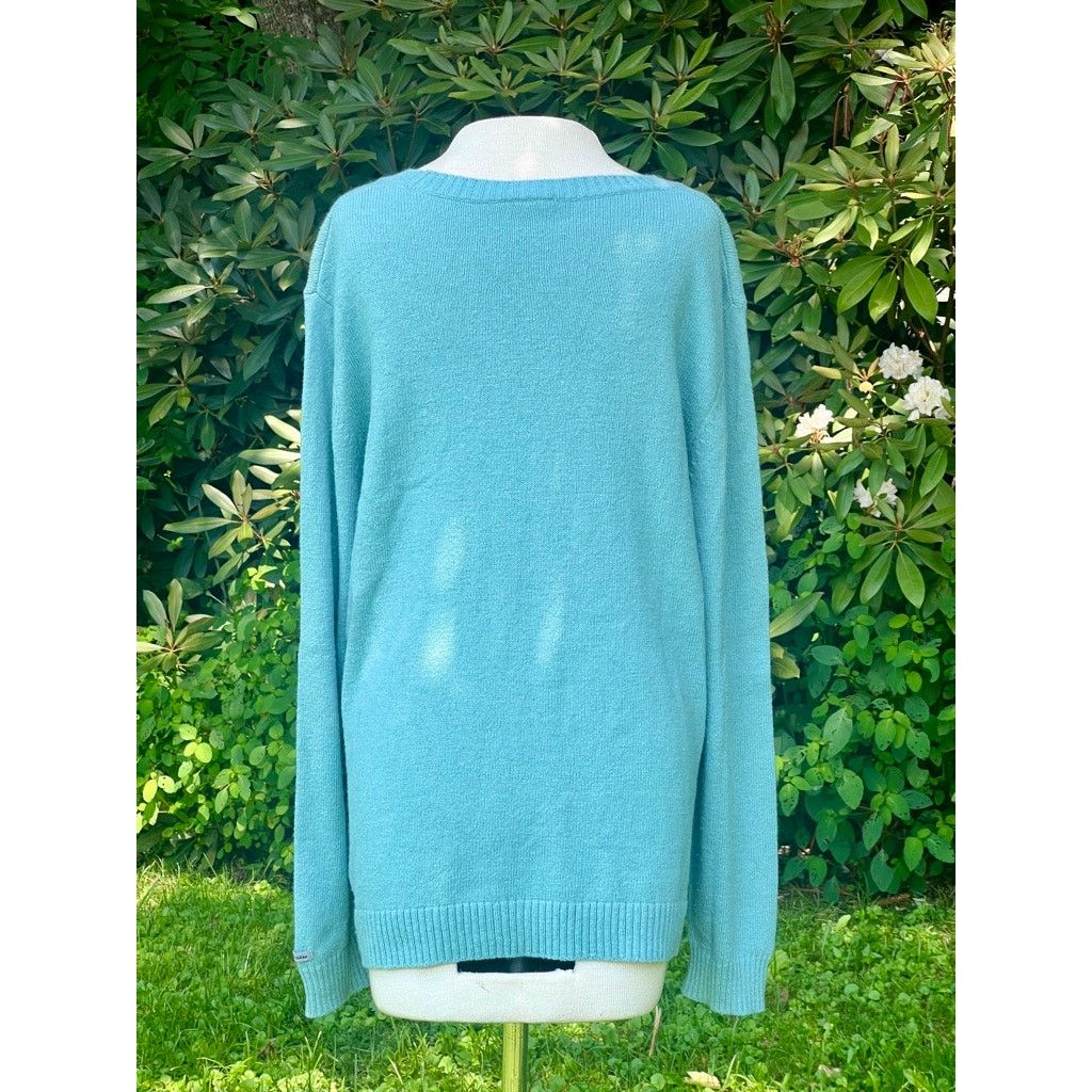 Columbia Women's XL Columbia Sweater Mint Green Ski Winter Nordic Size XL / US 12-14 / IT 48-50 - 4 Thumbnail