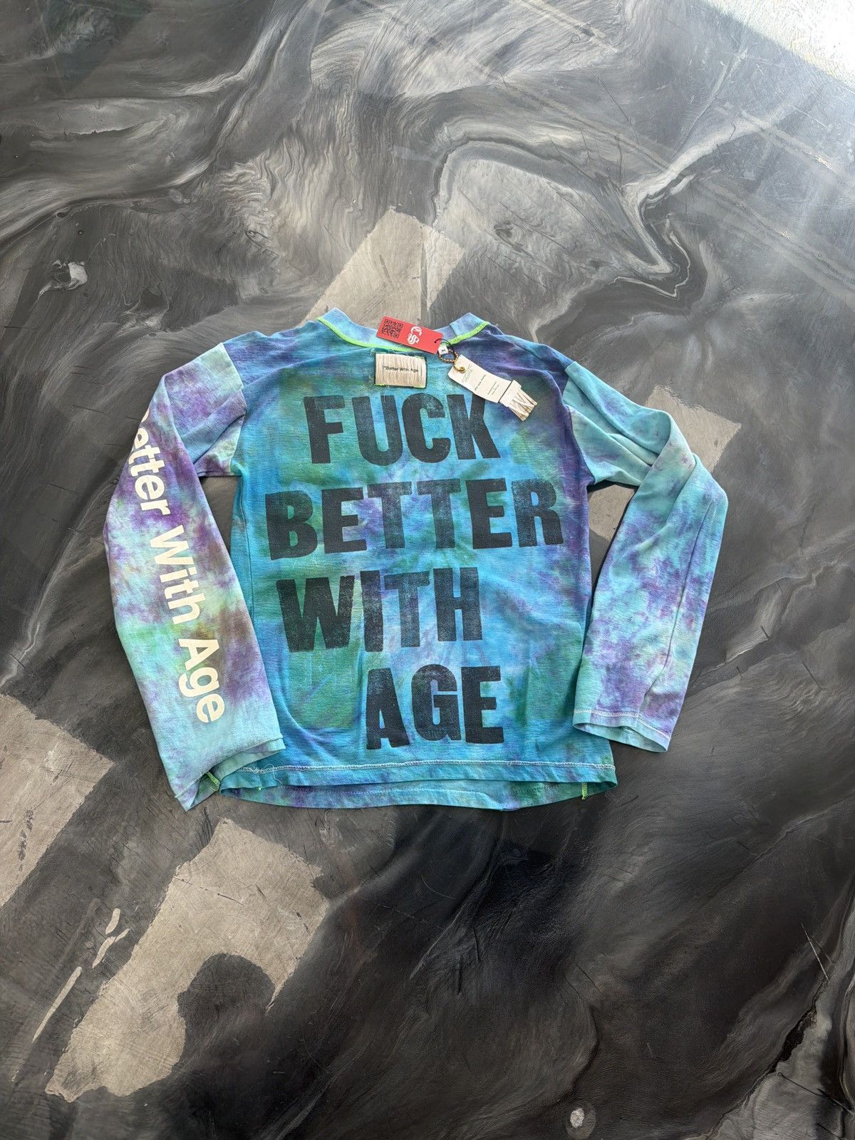 Better With Age Better With Age Reversible Longsleeve tie-dye Size US M / EU 48-50 / 2 - 4 Thumbnail