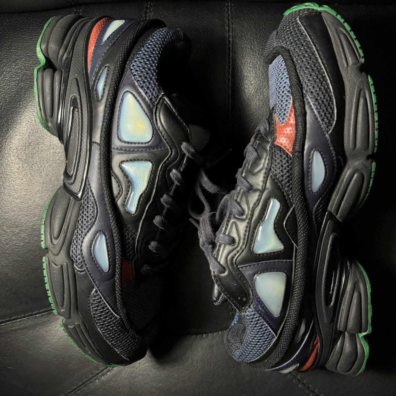 Adidas × Raf Simons 8,5us Adidas Raf Simons Ozweego Night Marine Size US 8.5 / EU 41-42 - 4 Thumbnail