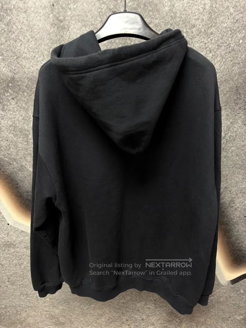 Balenciaga Balenciaga Hoodie L Size Black Size US L / EU 52-54 / 3 - 2 Thumbnail