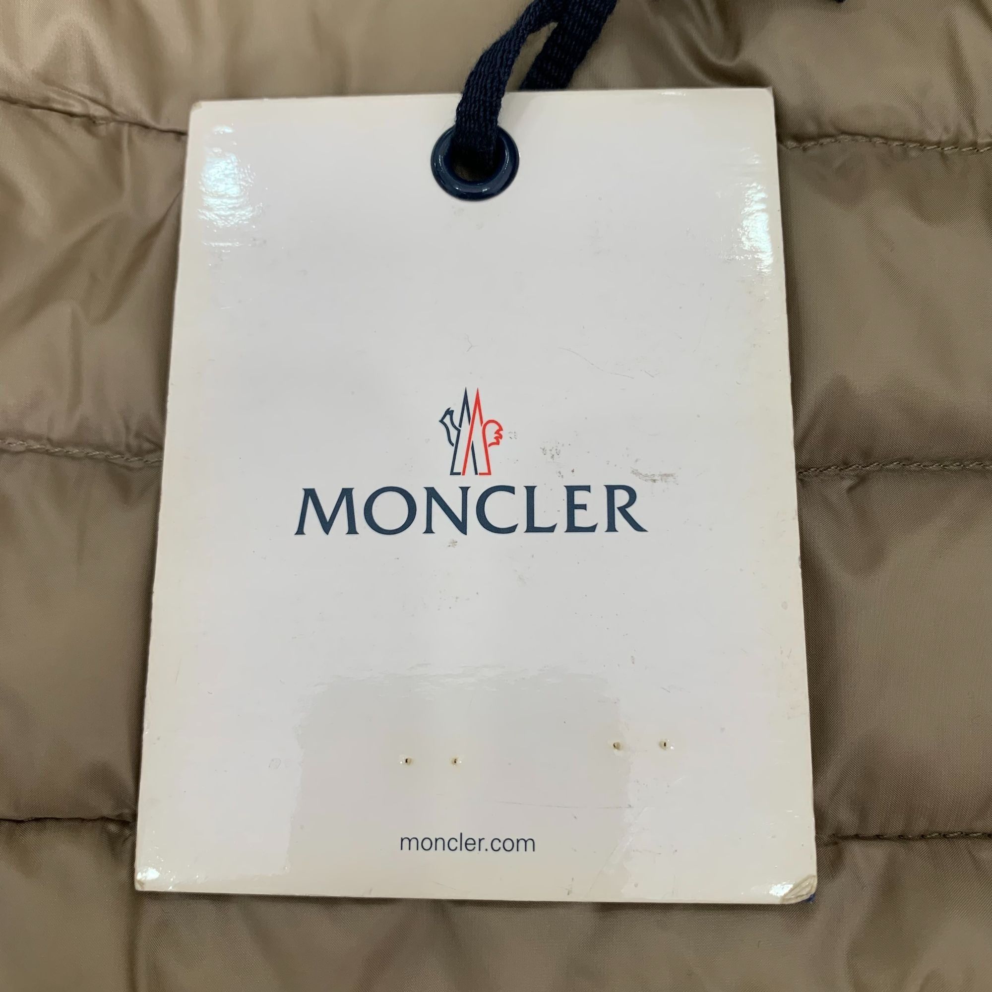 Moncler [Moncler] Brown Notch Lapel Single-Breast Long Sleeve Trench Size L / US 10 / IT 46 - 5 Thumbnail