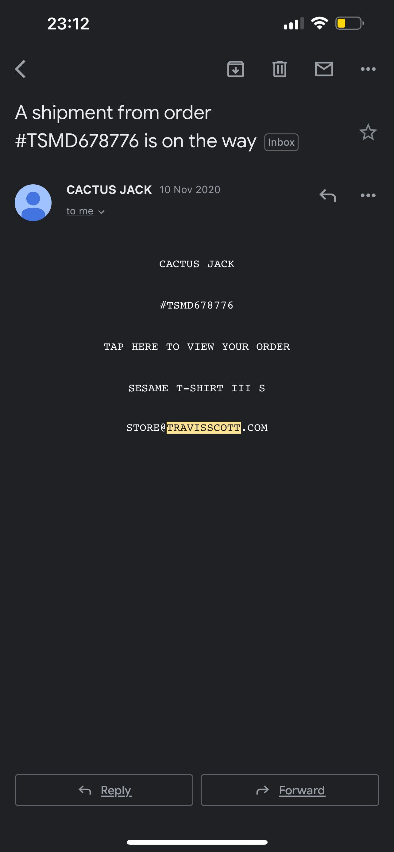 Travis Scott Travis Scott x McDonald’s Cactus Jack Tee – Brown – Size S Size US S / EU 44-46 / 1 - 5 Thumbnail