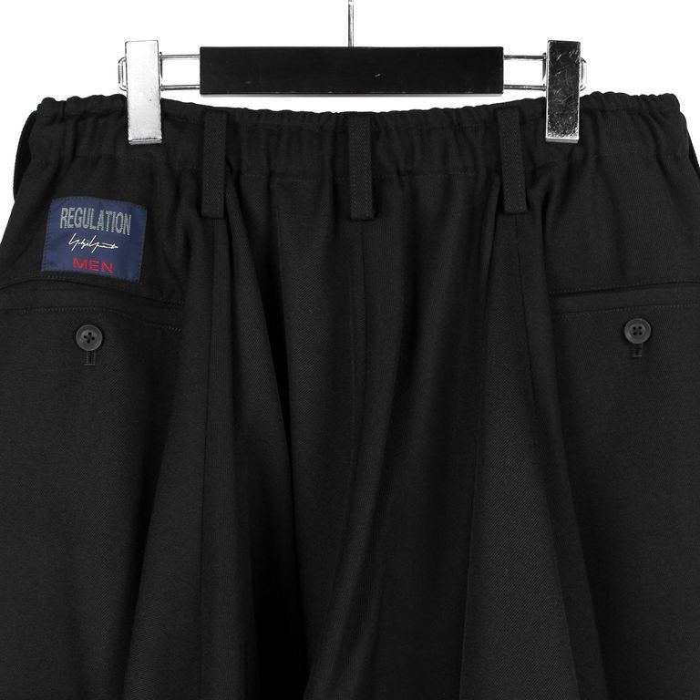 Yohji Yamamoto Yohji Yamamoto Pour Homme - W/GABARDINE KARASU Crow Pants Size US 32 / EU 48 - 7 Thumbnail