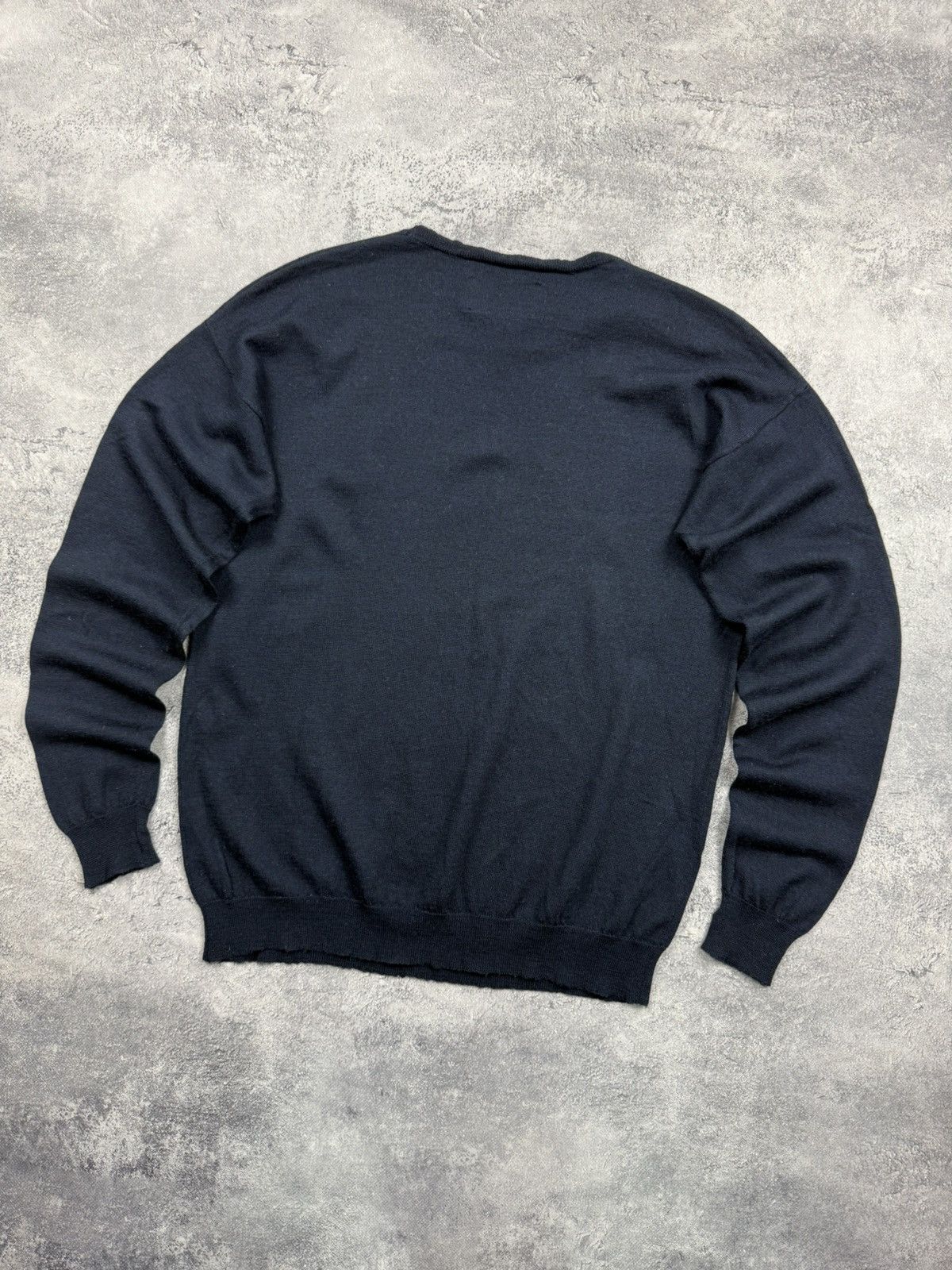 Zadig & Voltaire Zadiq & Voltaire Sweater Navy Jumper Big Logo Streetwear Size US M / EU 48-50 / 2 - 13 Thumbnail