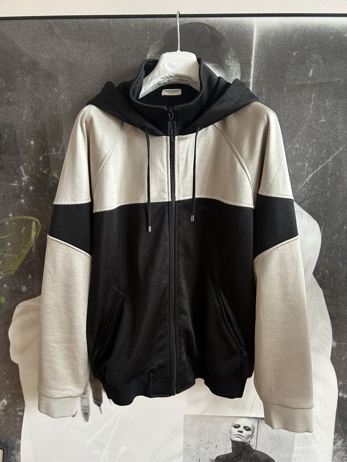 Saint Laurent Paris Saint Laurent hooded light jacket Size US XL / EU 56 / 4 - 1 Thumbnail