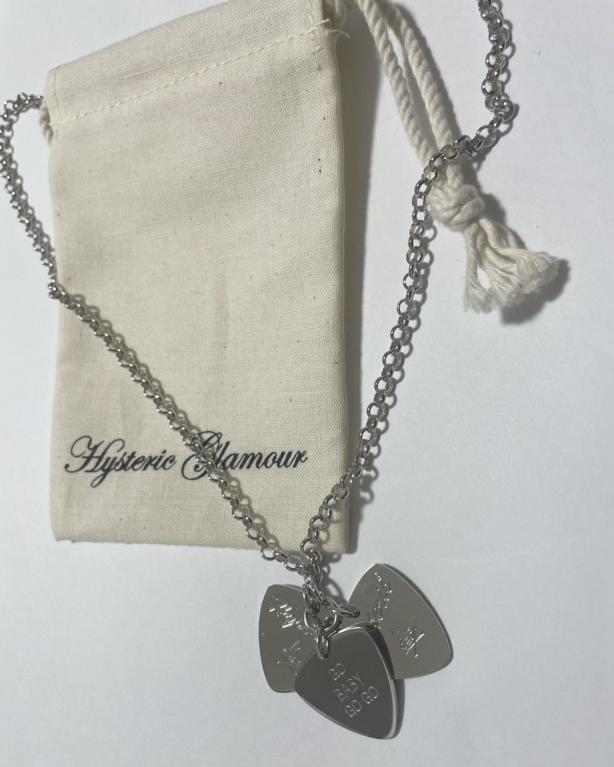 Hysteric Glamour Hysteric Glamour necklace guitar girl pick Size ONE SIZE - 2 Thumbnail