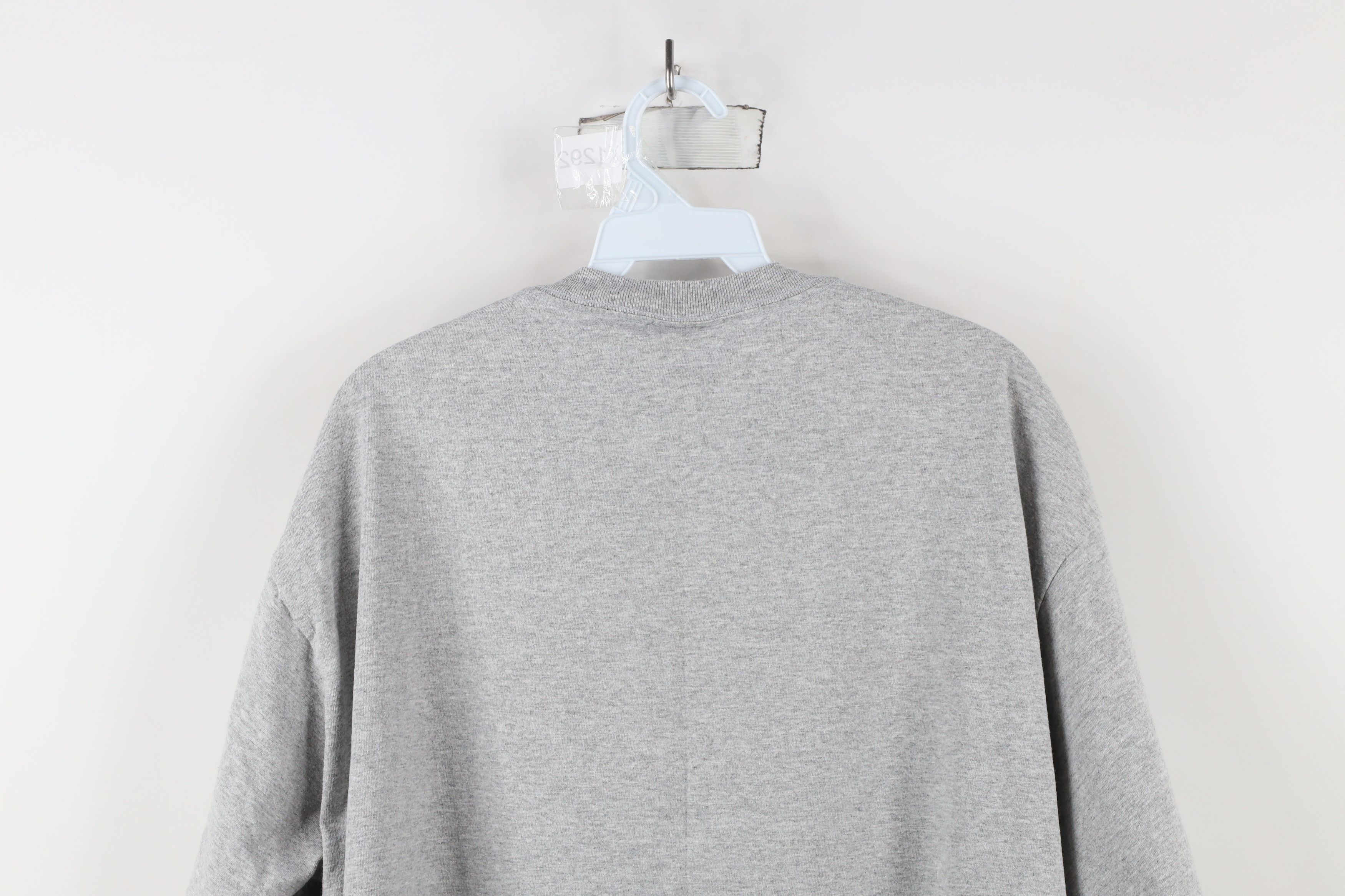 Vintage Vintage 90s State University Baseball T-Shirt Heather Gray Size US XL / EU 56 / 4 - 9 Thumbnail