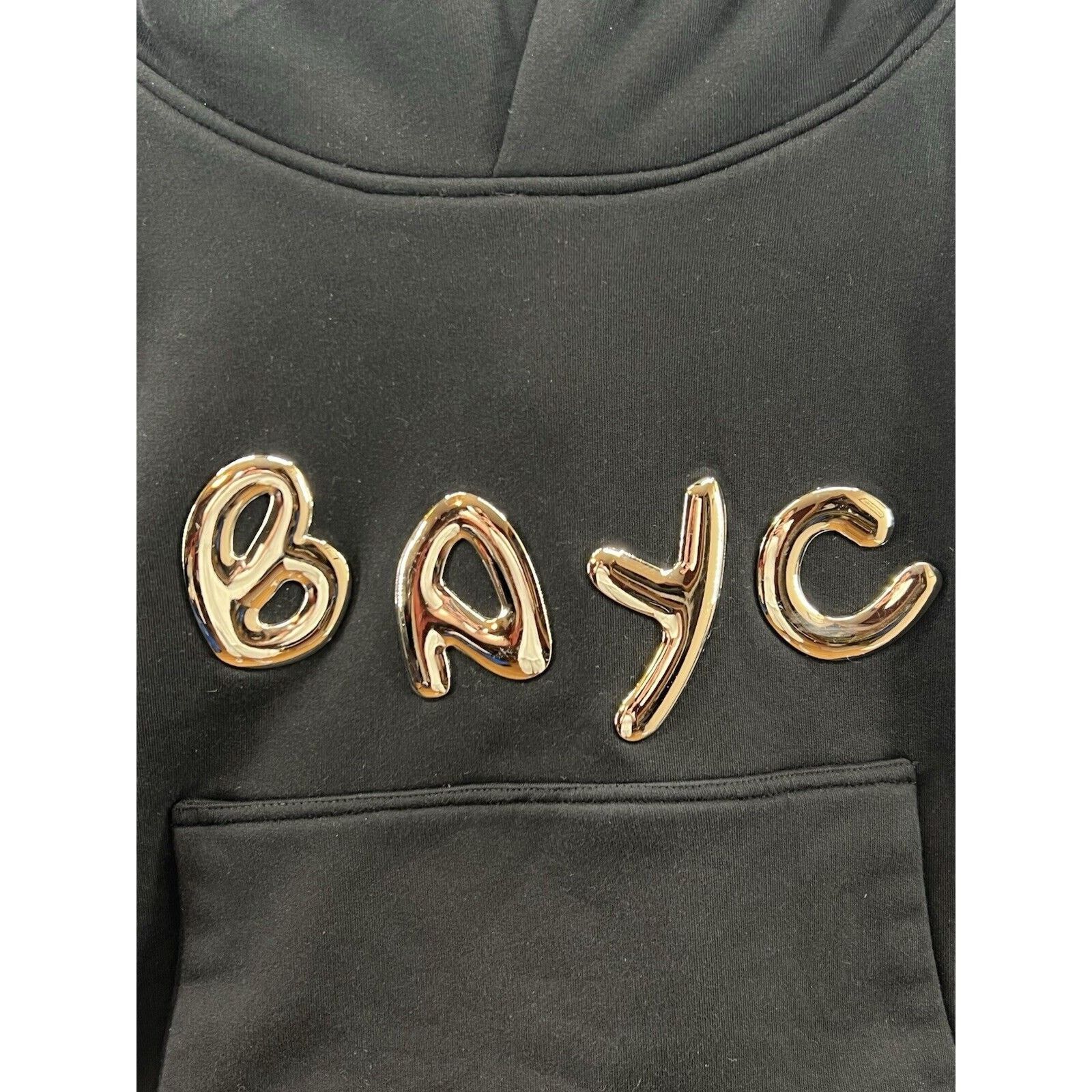 Other Bored Ape Yacht Club BAYC Chrome Double Faced Black Hoodie Size M / US 6-8 / IT 42-44 - 4 Thumbnail
