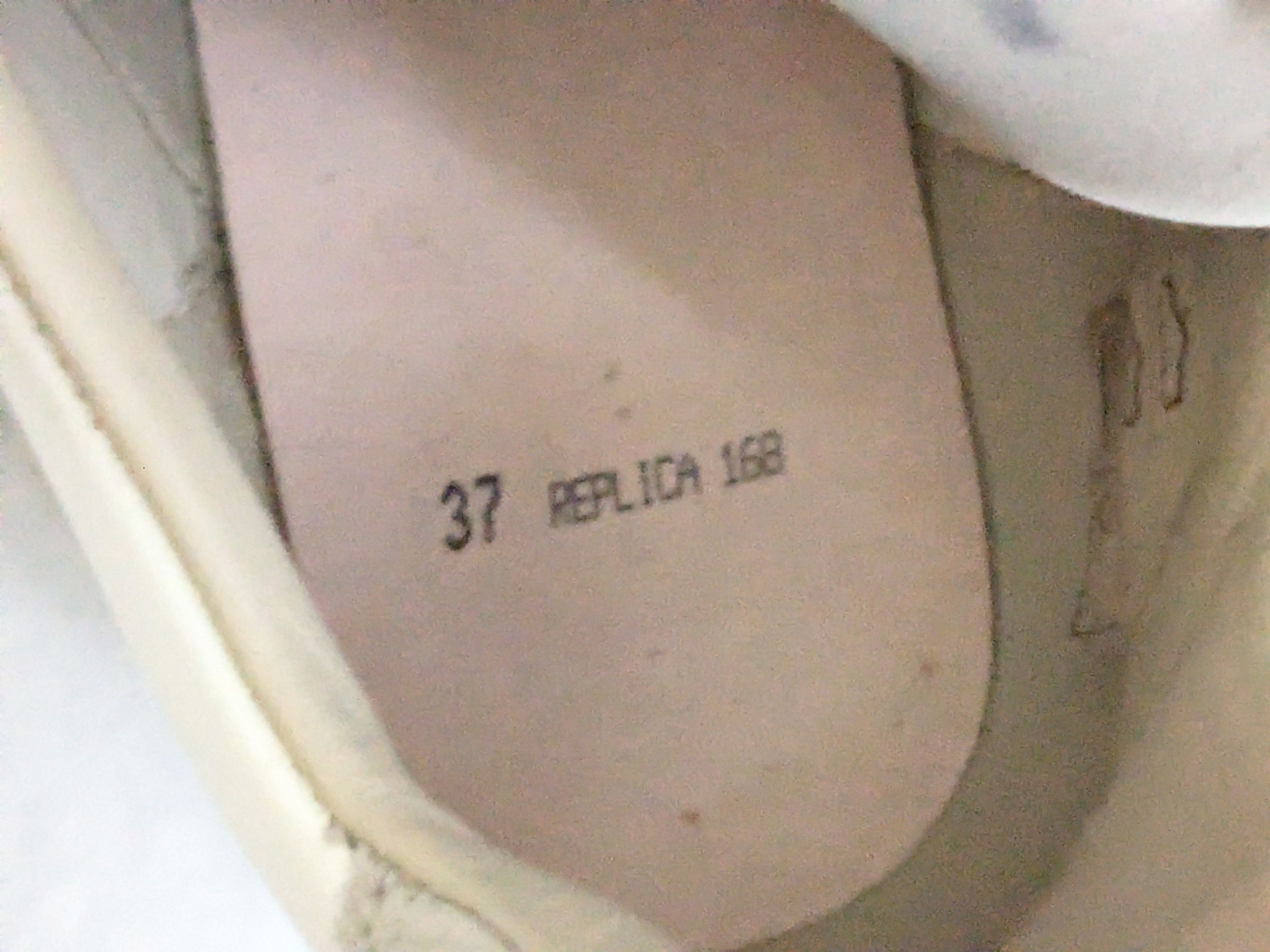 Maison Margiela Maison Margiela Replica GAT White Gray 37 7 Womens Size US 7 / IT 37 - 9 Thumbnail