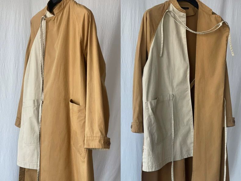 Yohji Yamamoto Yohji Yamamoto 2020ss Patchwork Diagonal Lacing Irregular H Size US S / EU 44-46 / 1 - 7 Thumbnail