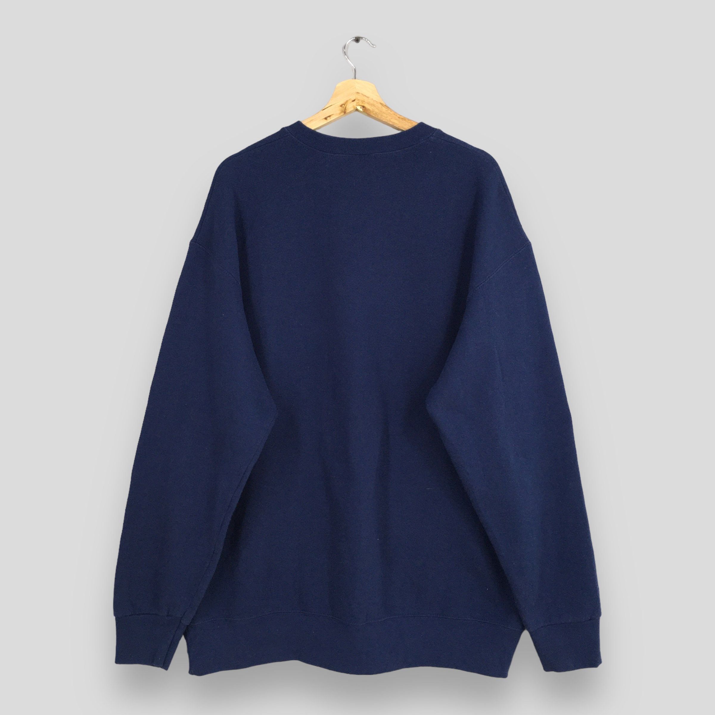 Fruit Of The Loom Vintage New York City Blue Sweatshirt XLarge Size US XL / EU 56 / 4 - 6 Thumbnail