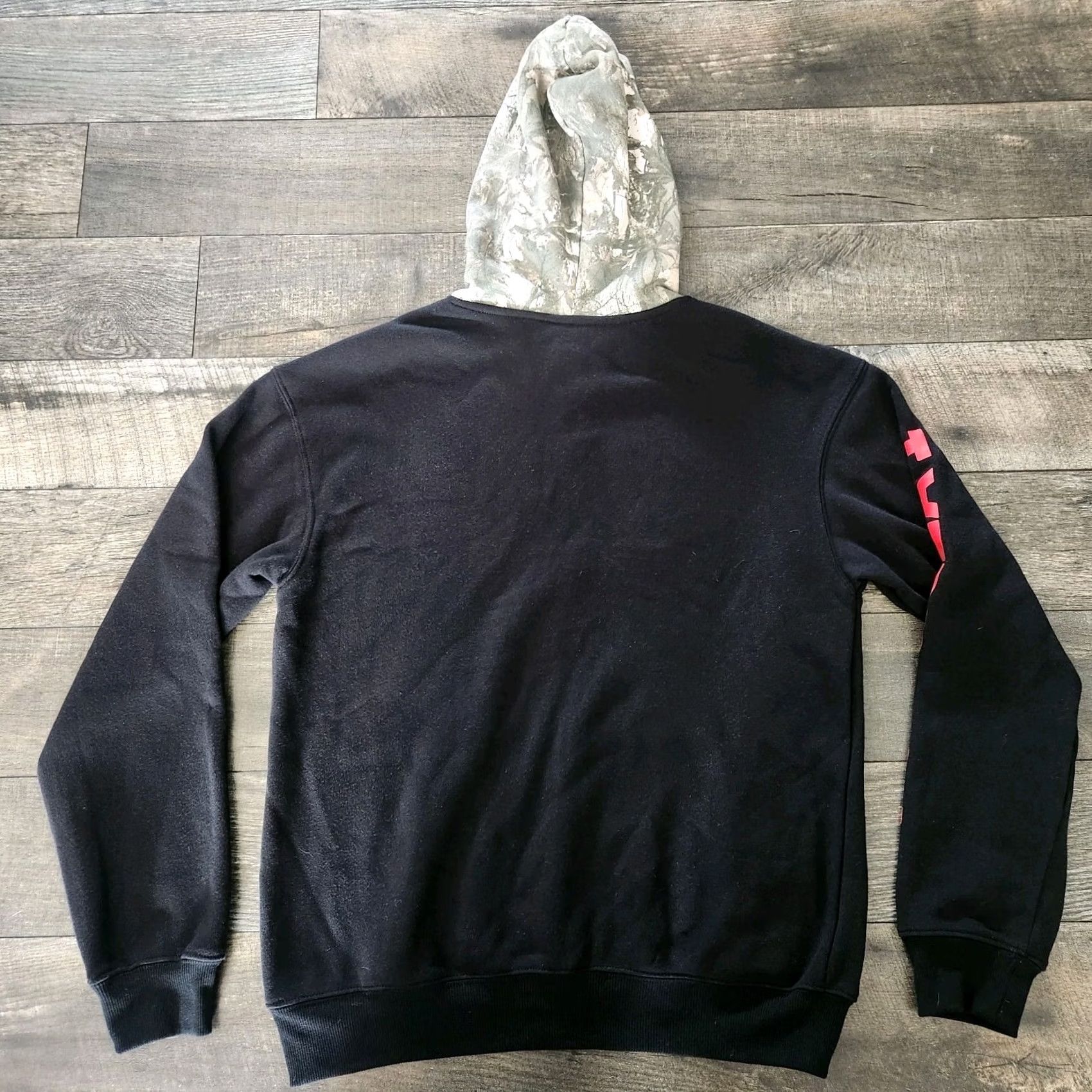 Vintage F1 Formula 1 Racing Hoodie Womens Small Full Zip Black Camo Embroidered New Size S / US 4 / IT 40 - 7 Thumbnail