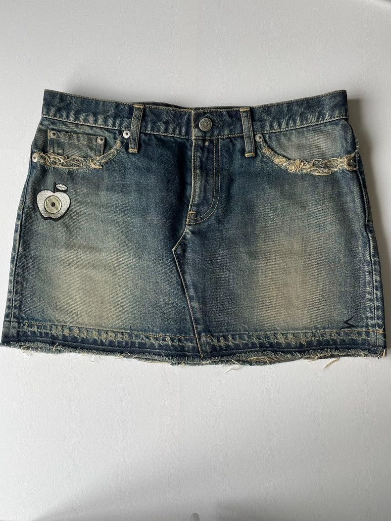 Undercover size 3 Apple Lightning 2005 Denim Skirt