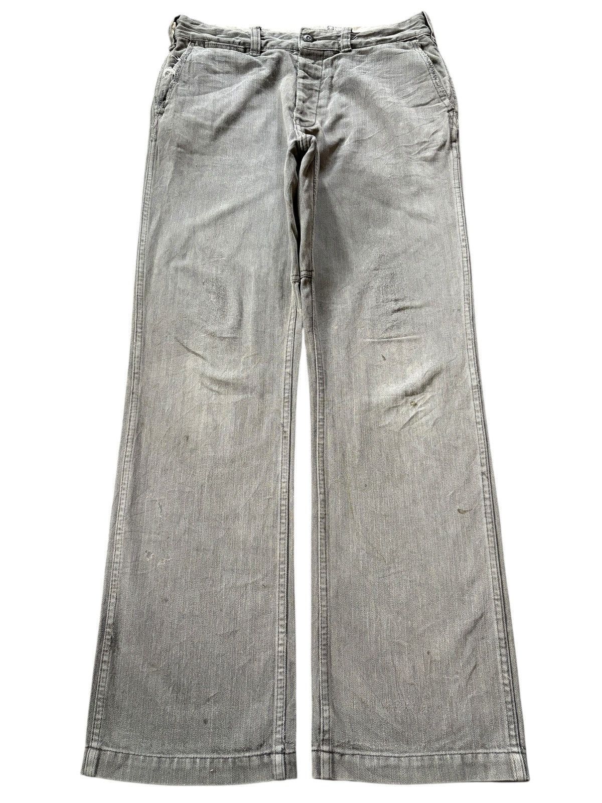 Coogi Vintage Japanese Brand Charcoal Wash Distressed Loose Jeans Size US 32 / EU 48 - 1 Thumbnail