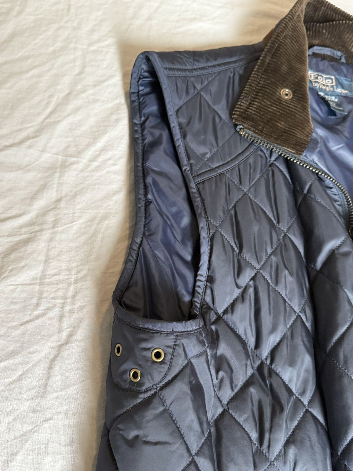 Polo Ralph Lauren Polo Ralph Lauren Diamond Quilted Vest - Navy Size US M / EU 48-50 / 2 - 9 Thumbnail