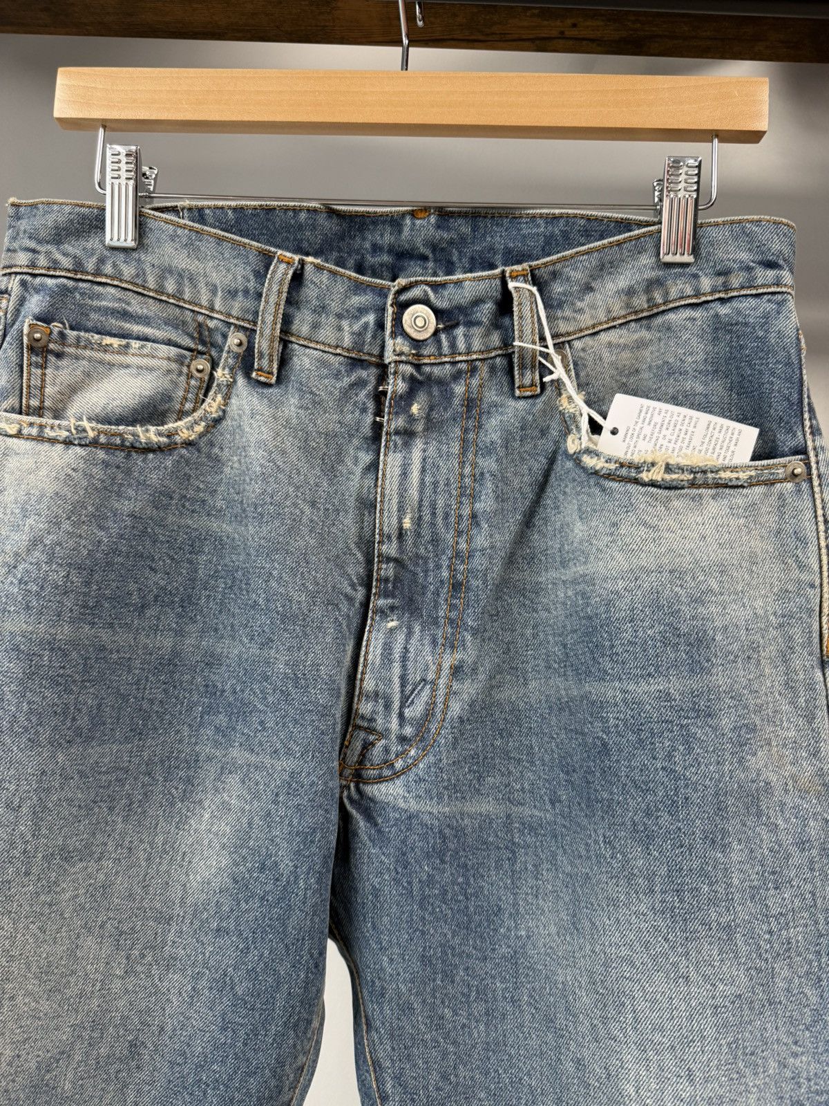 Maison Margiela Margiela Denim Light Indigo - 30 Size US 30 / EU 46 - 6 Thumbnail