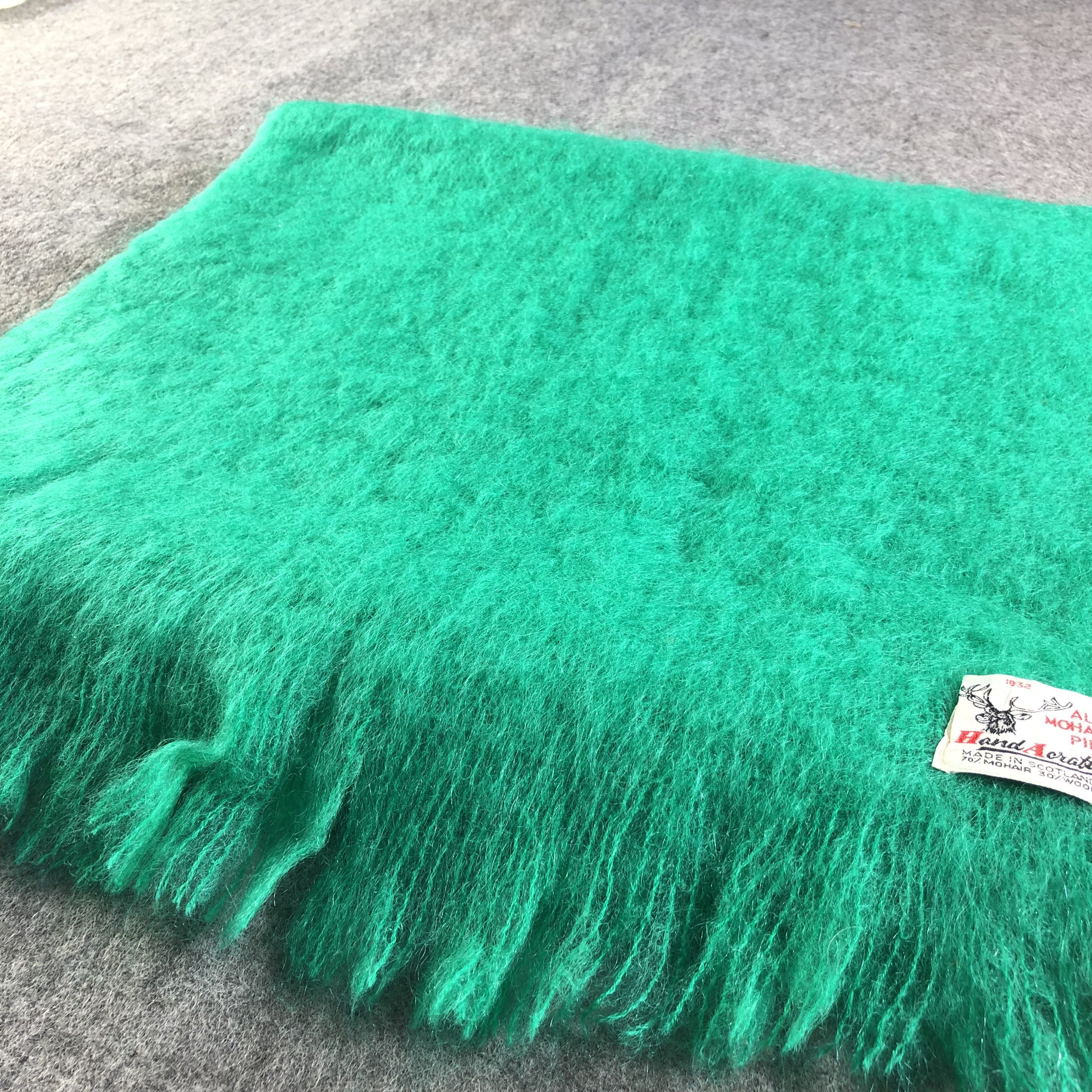 Vintage Hand A Carft Mohair Scarf Muffler Neckwear V2551 Size ONE SIZE - 3 Thumbnail