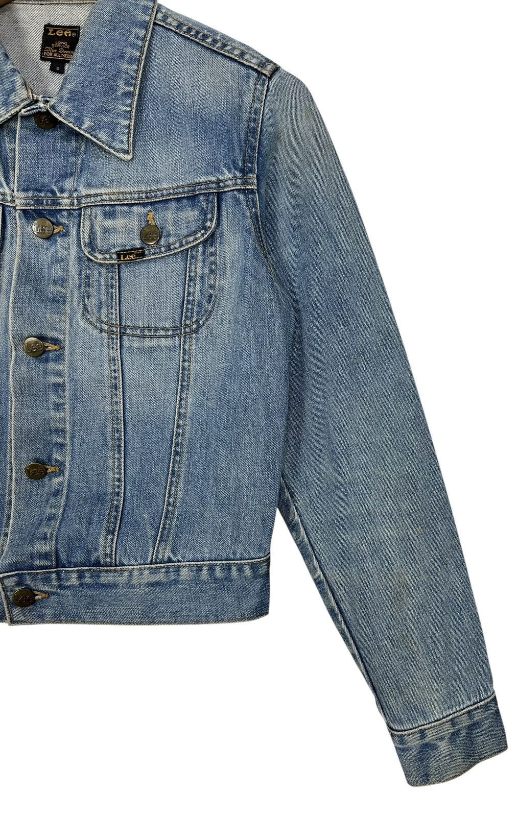 Lee VINTAGE LEE DENIM JACKET Size XS / US 0-2 / IT 36-38 - 6 Thumbnail