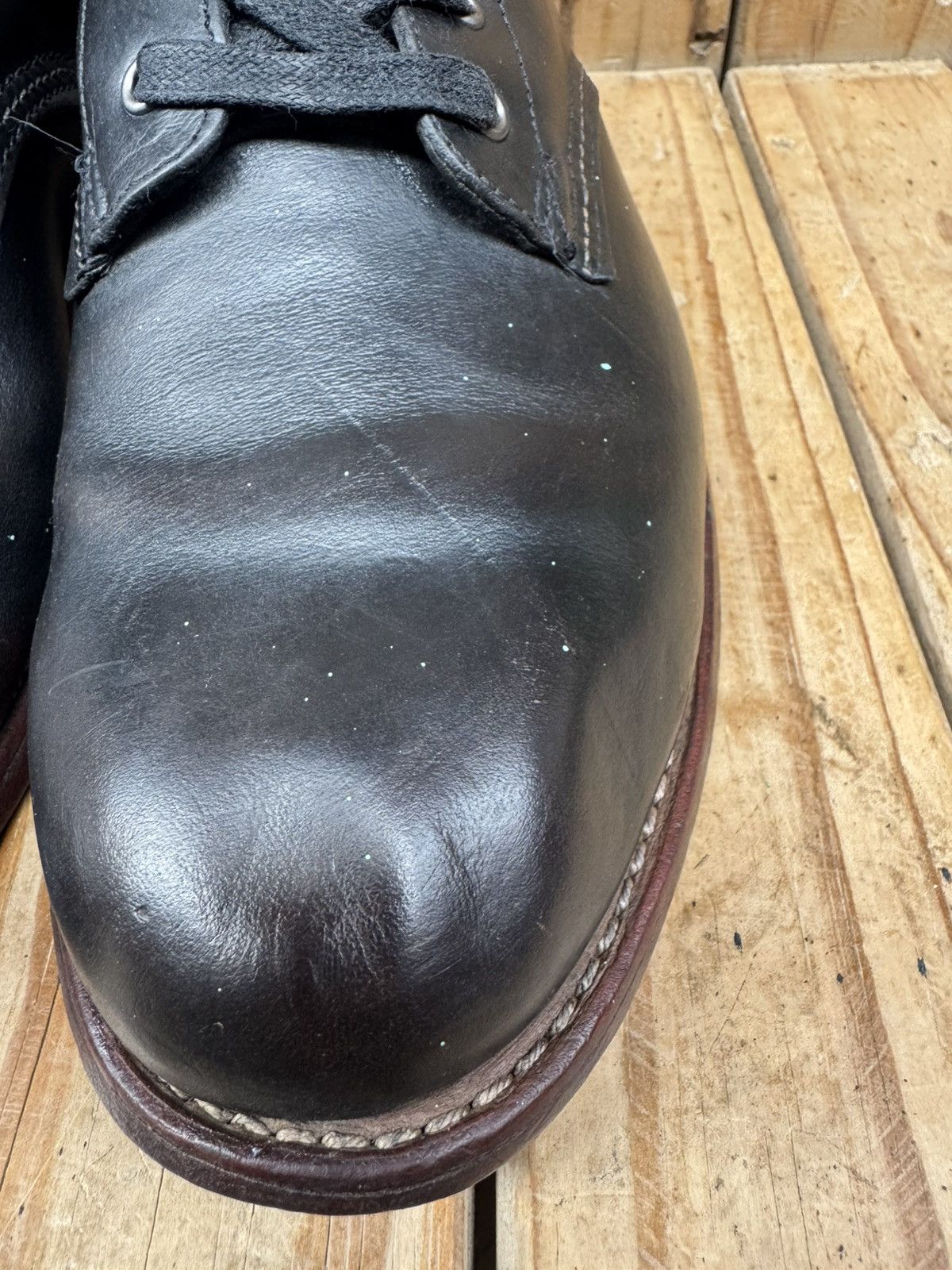 Wolverine Wolverine 1000 Miles Black Leather Boots sz USA 9 D Size US 9 / EU 42 - 4 Thumbnail