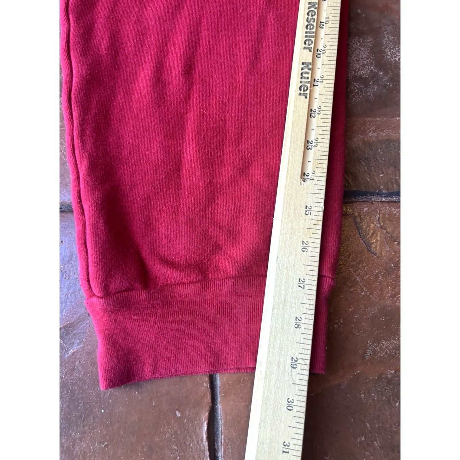 True Religion VINTAGE: True Religion Logo Jogger Sweatpants Mens 2XL Red Drawstring Striped Elastic Waist Tapered 90s Logo Gym & Training Pants Size US 39 - 5 Thumbnail