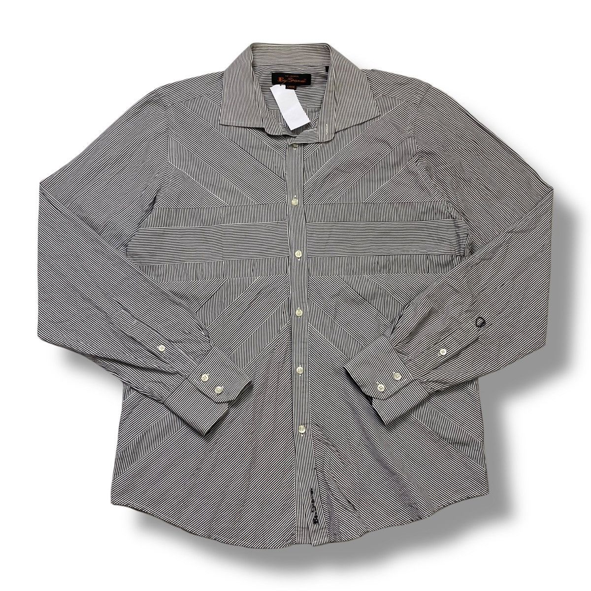 Ben Sherman Vintage Ben Sherman Striped UK flag button up shirt Size US L / EU 52-54 / 3 - 3 Thumbnail