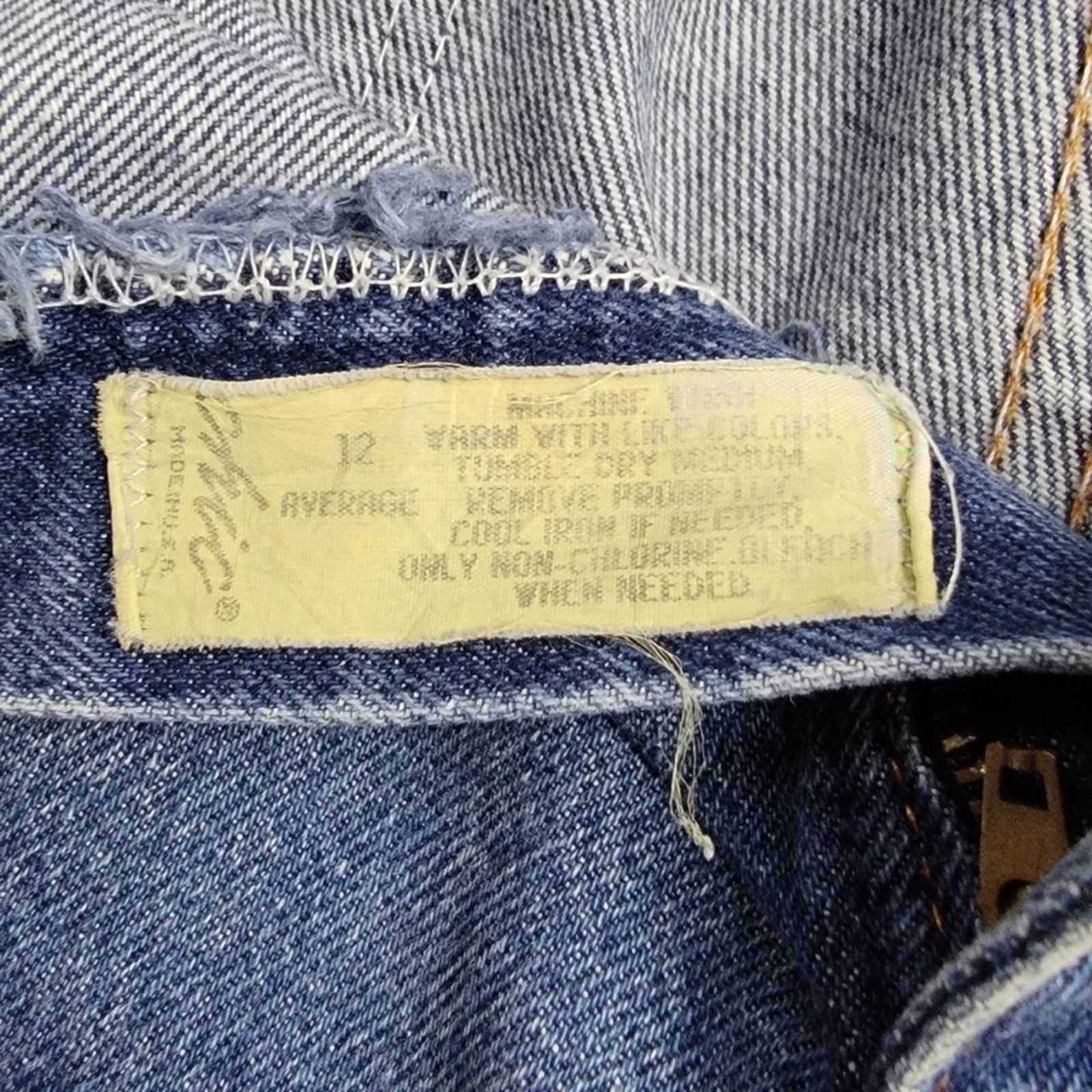 Vintage Vintage USA High Rise Mom Jeans By Chic Size 32" / US 10 / IT 46 - 10 Thumbnail