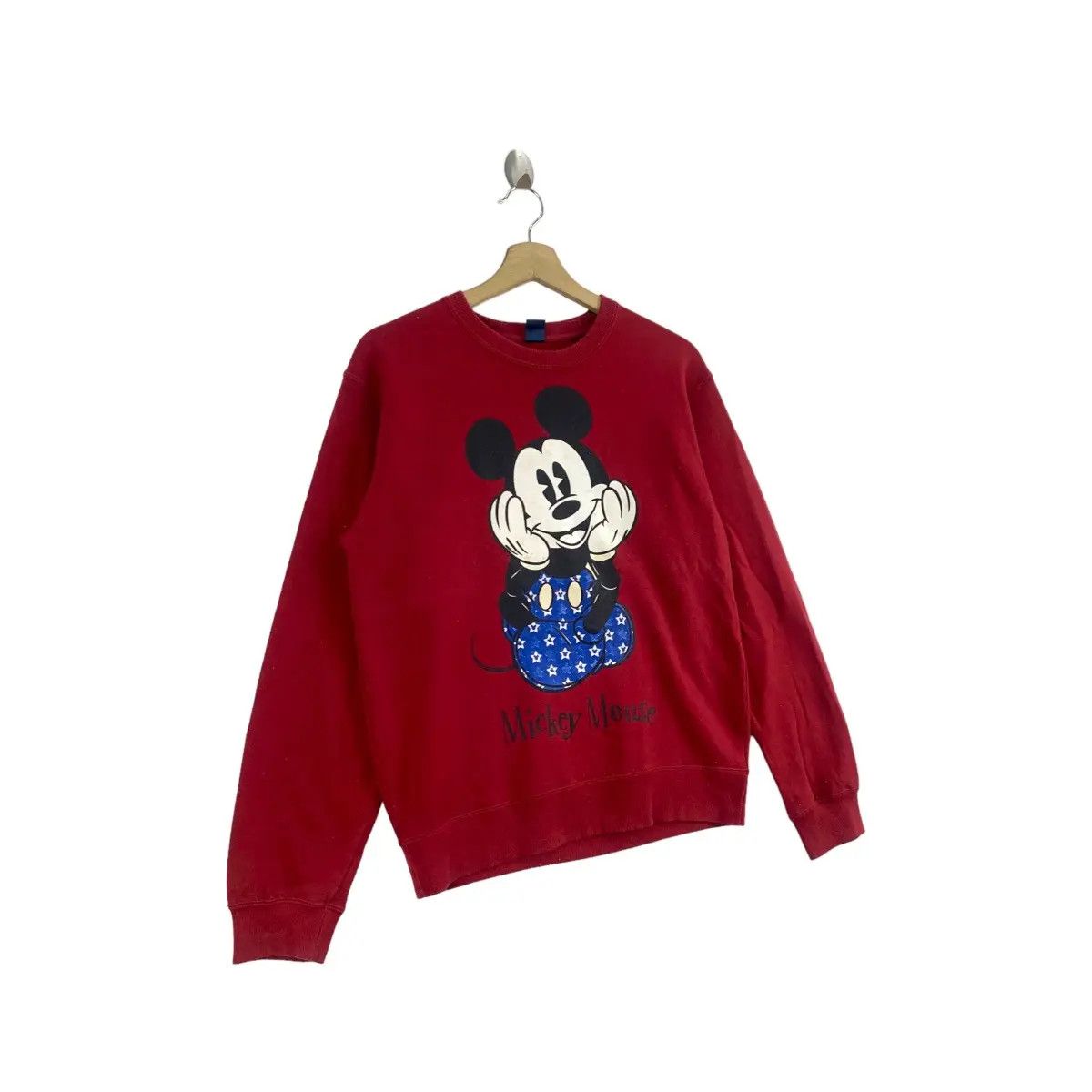 Disney Vintage DISNEY MICKEY MOUSE Monogram Logo Smiley Sweatshirt Size M / US 6-8 / IT 42-44 - 5 Thumbnail