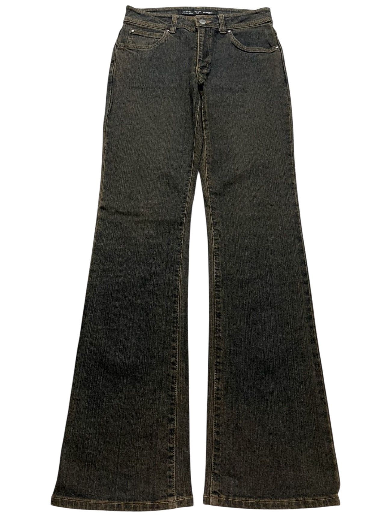 Japanese Brand 💥Flare💥Vintage Wrangler Western Buffalo Mudmax Bootcut Sick Size US 27 - 1 Thumbnail