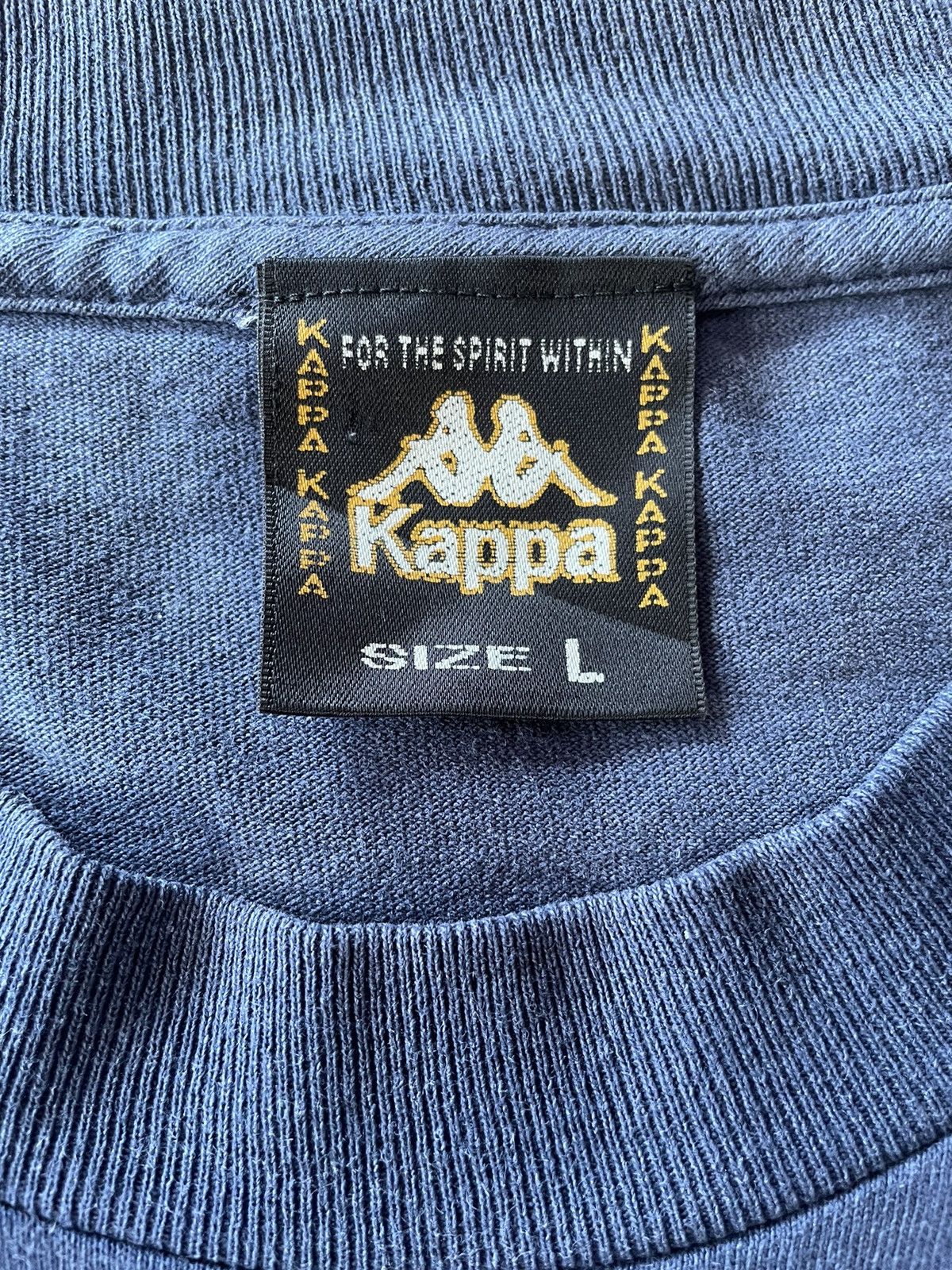 Kappa × Vintage Vintage 90s Kappa Tee Size US L / EU 52-54 / 3 - 8 Thumbnail