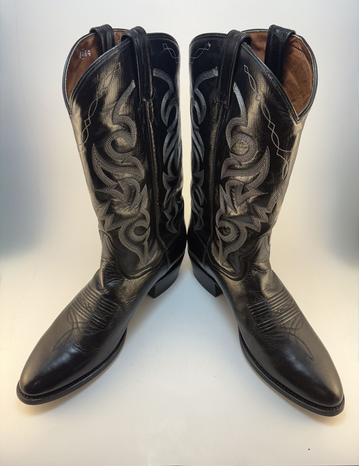 Dan Post Dan Post Black Cowboy Boots Size US 9.5 / EU 42-43 - 2 Thumbnail