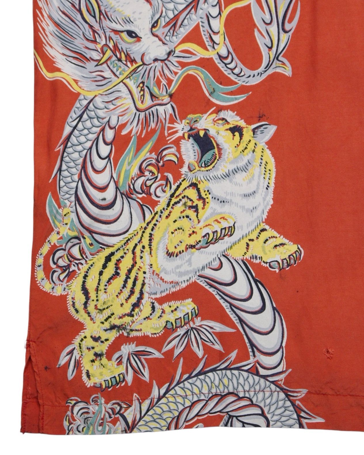 Hysteric Glamour 1990S WAYNE JAPAN DRAGON & TIGER ALOHA SHIRT Size US L / EU 52-54 / 3 - 7 Thumbnail