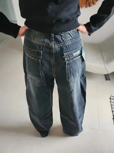 Japanese Brand Wide Washed Jeans Size US 32 / EU 48 - 3 Thumbnail