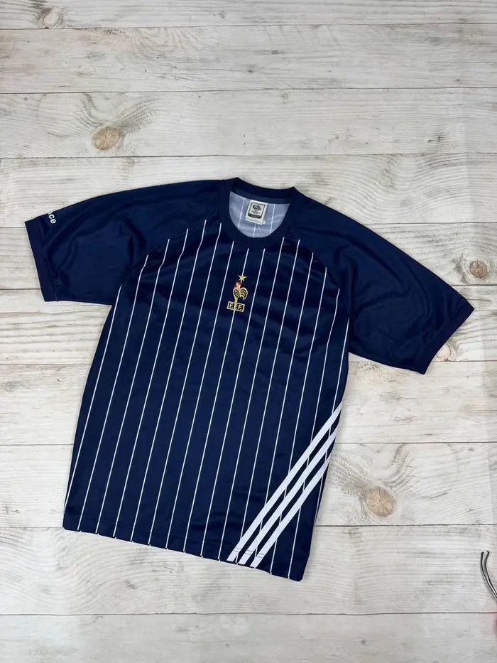Adidas Adidas France 2006 2007 Fan Shirt Soccer Jersey Size US M / EU 48-50 / 2 - 1 Thumbnail