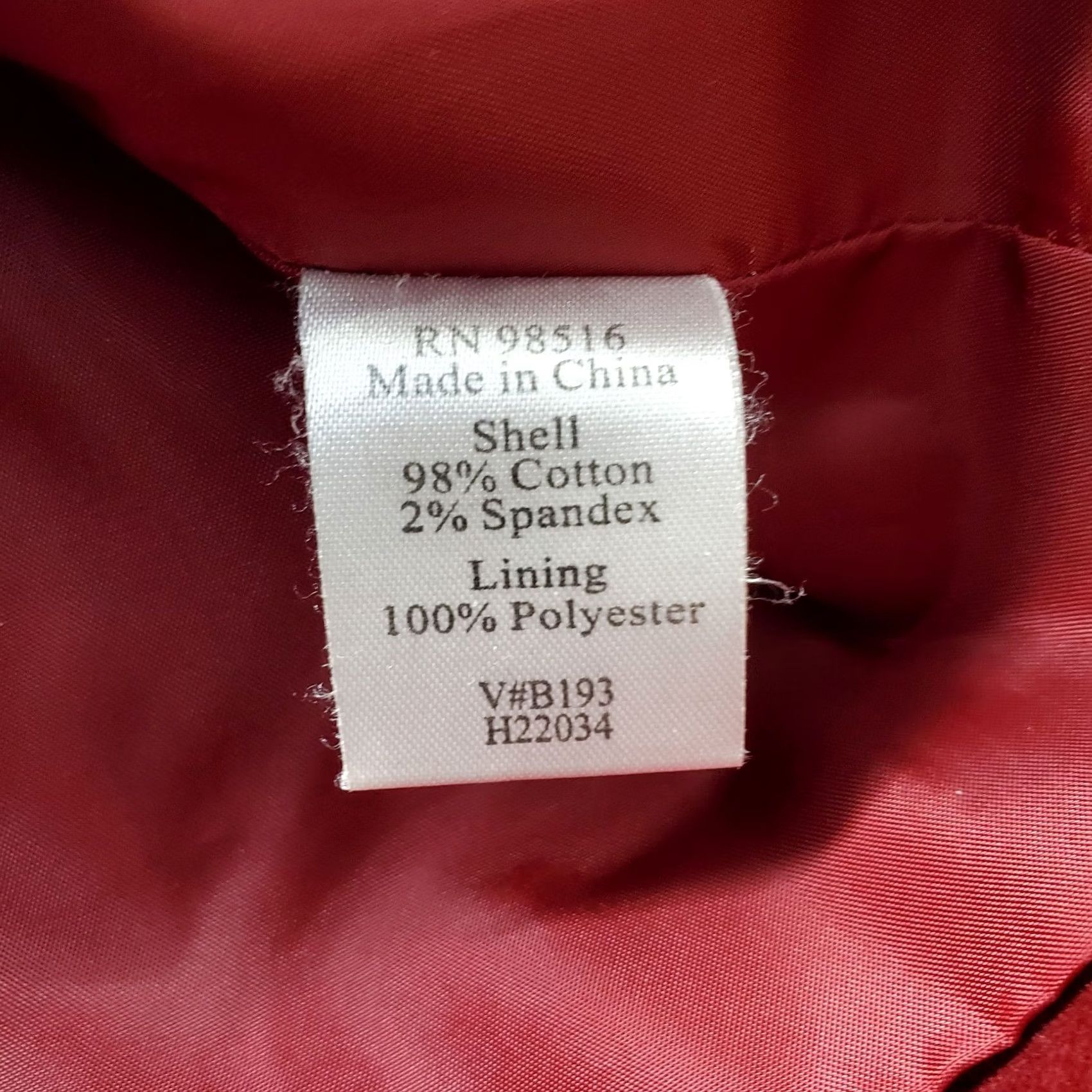 Coldwater Creek Coldwater Creek Velour Jacket Womens 2X Dark Red Long Sleeve Button Front EUC Jacket Women 2X Red Fall Winter Casual Everyday Size XXL / US 16-18 / IT 52-54 - 7 Thumbnail