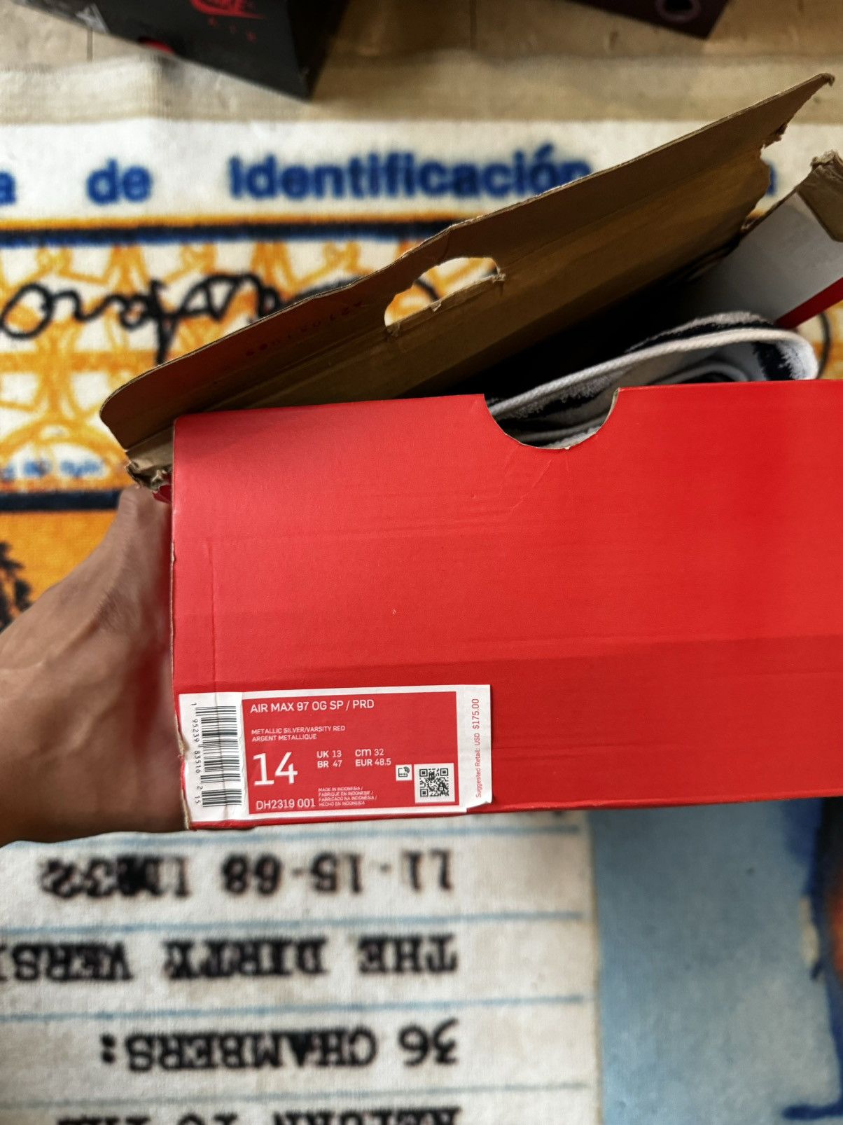 Nike Air max 97 Puerto Rico Size US 14 / EU 47 - 9 Thumbnail