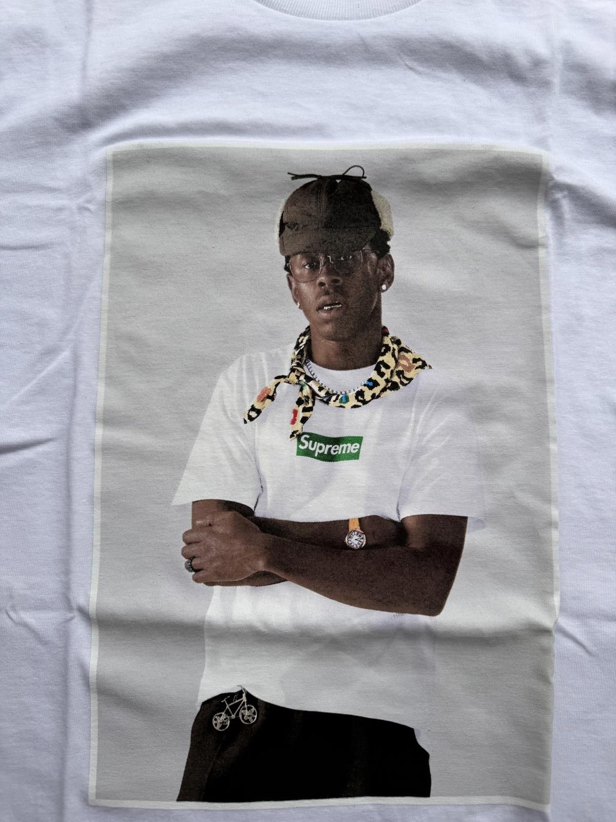 Supreme Supreme Tyler The Creator Tee White Size Large NWT Authentic Size US L / EU 52-54 / 3 - 2 Thumbnail
