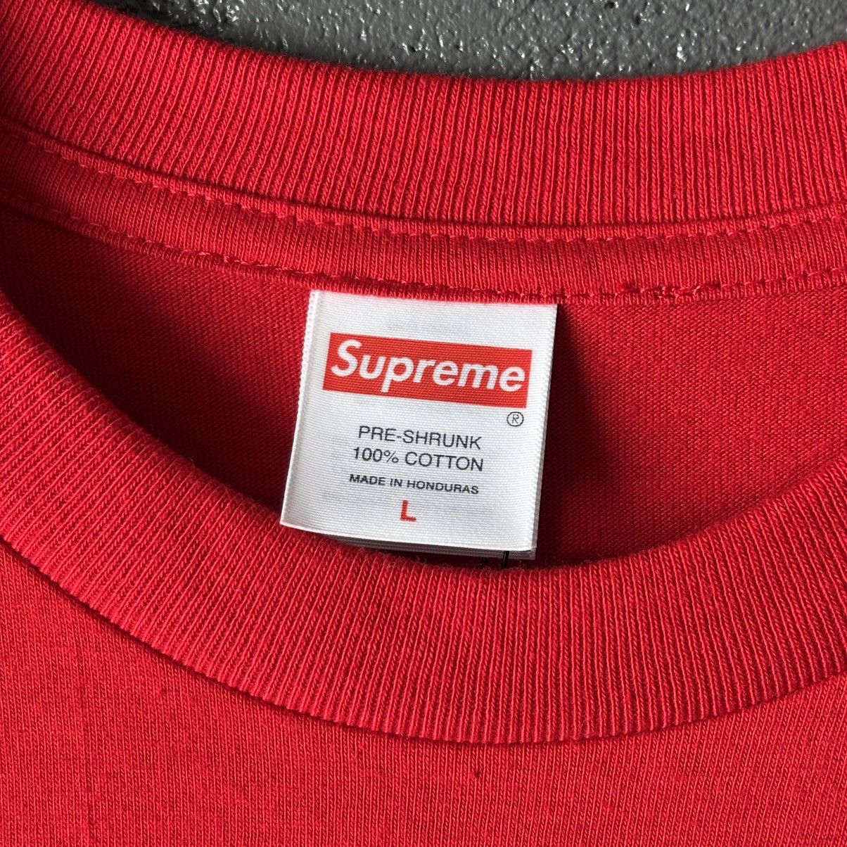 Supreme Supreme Crest Red T Shirt Size Large Brand New Size US L / EU 52-54 / 3 - 4 Thumbnail
